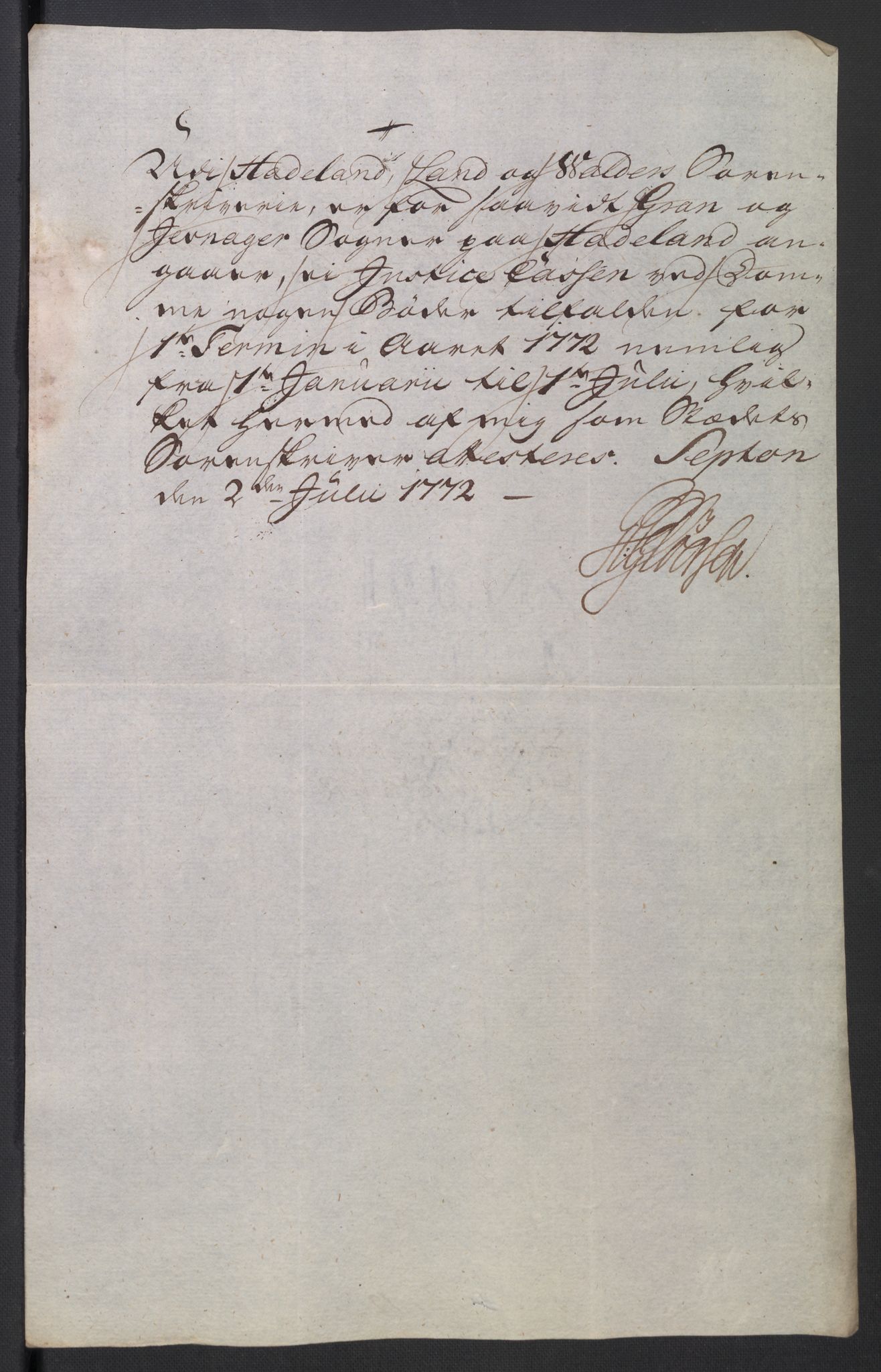 Rentekammeret inntil 1814, Reviderte regnskaper, Mindre regnskaper, AV/RA-EA-4068/Rb/L0014: Opplands amt, 1771-1779, p. 172