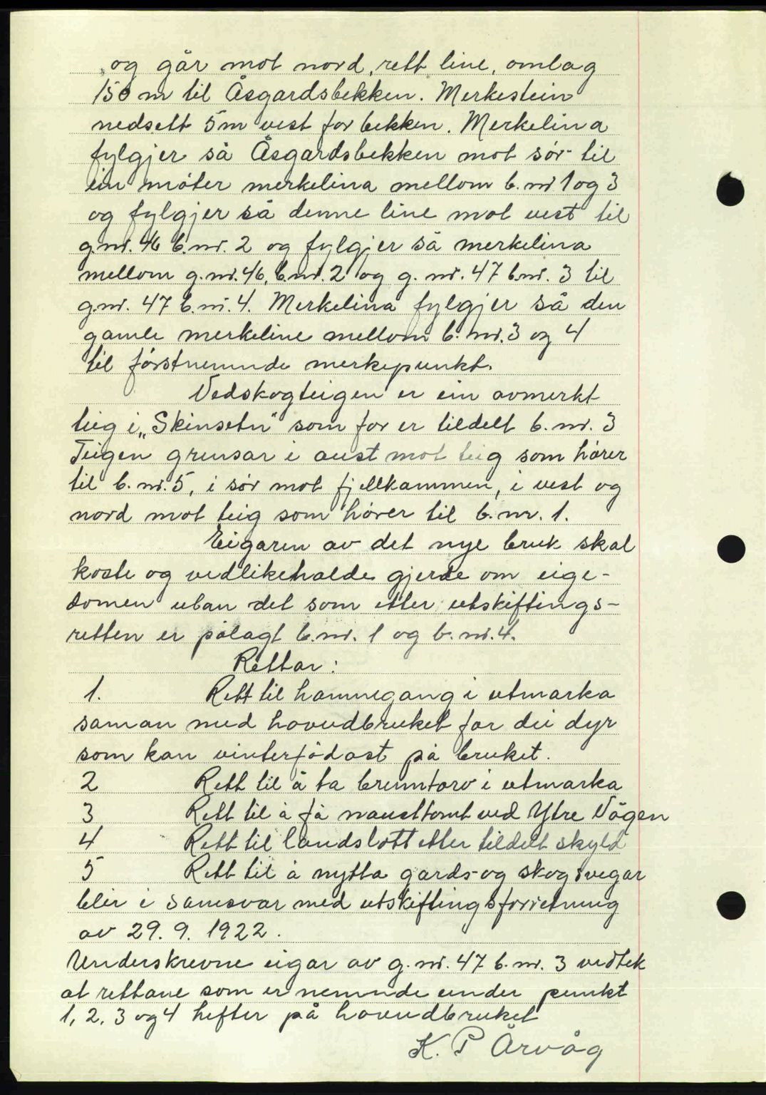 Nordmøre sorenskriveri, AV/SAT-A-4132/1/2/2Ca: Mortgage book no. A105, 1947-1947, Diary no: : 2019/1947