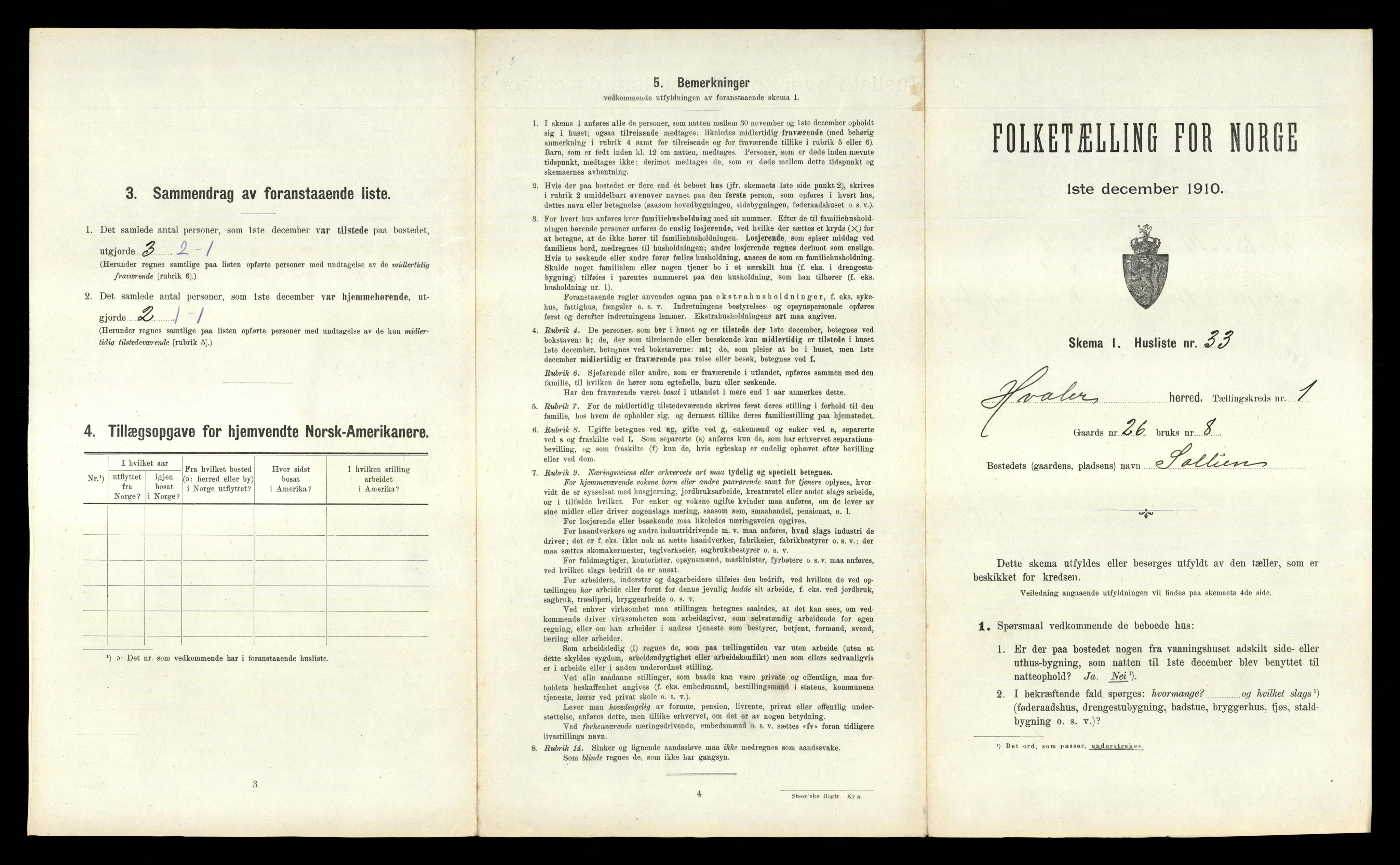 RA, 1910 census for Hvaler, 1910, p. 104