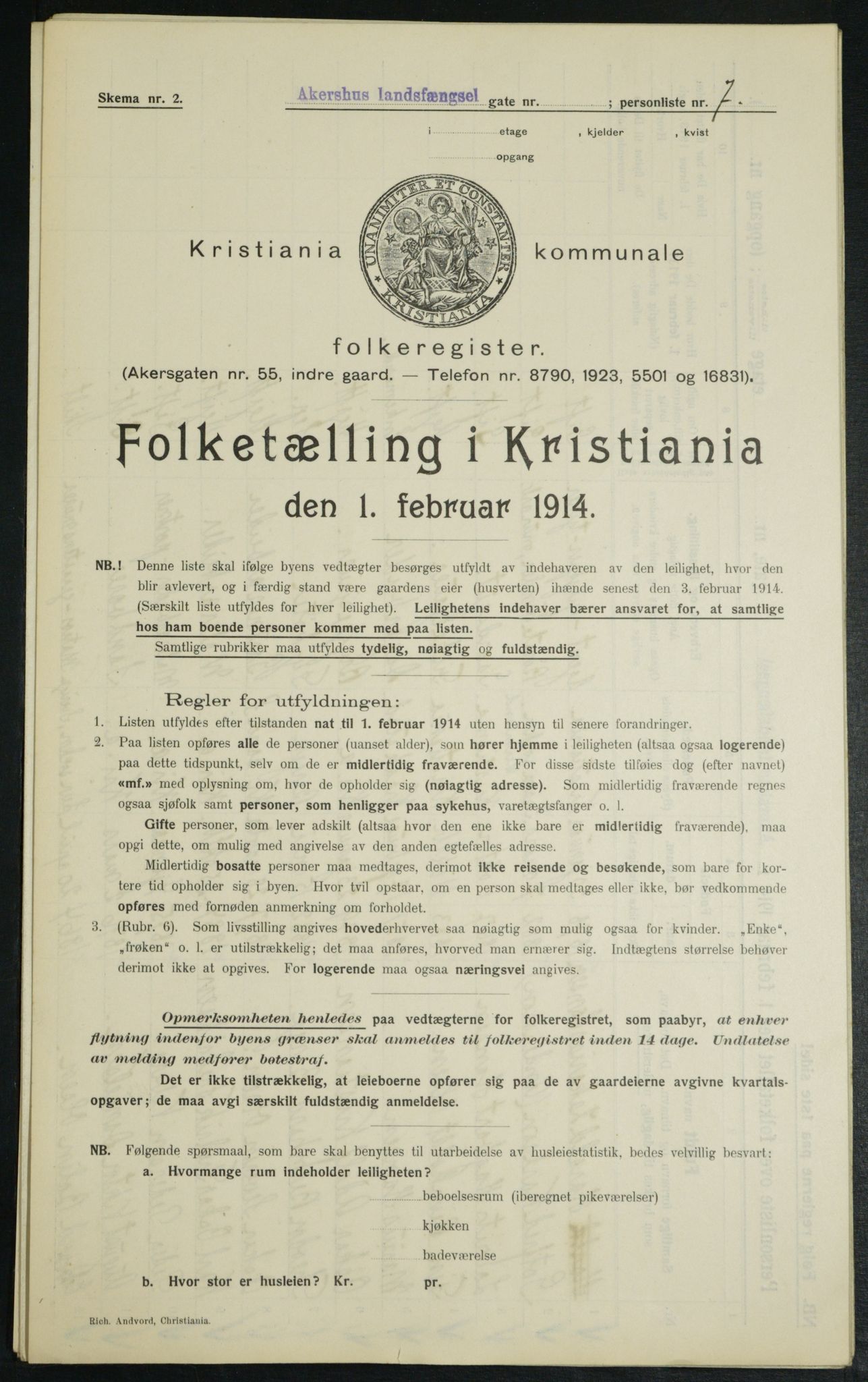 OBA, Municipal Census 1914 for Kristiania, 1914, p. 24242