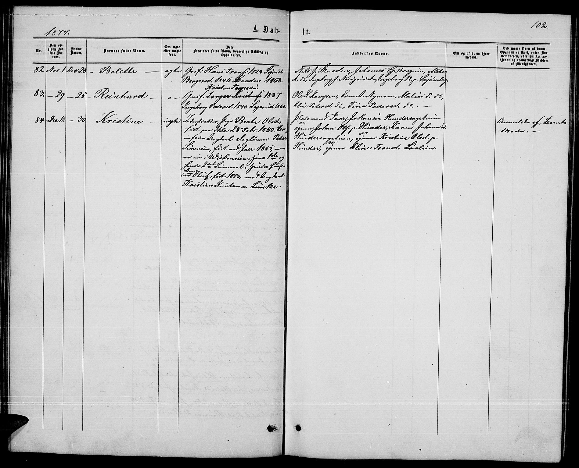 Øyer prestekontor, SAH/PREST-084/H/Ha/Hab/L0001: Parish register (copy) no. 1, 1863-1877, p. 102