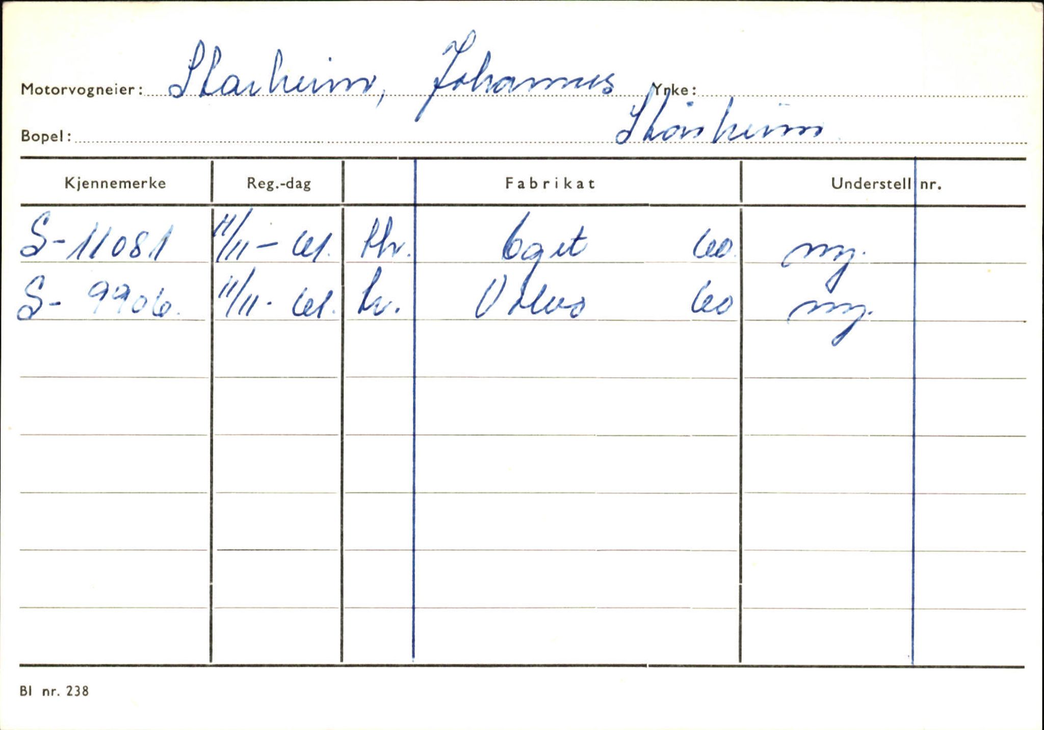 Statens vegvesen, Sogn og Fjordane vegkontor, SAB/A-5301/4/F/L0129: Eigarregistrer Eid A-S, 1945-1975, p. 2577