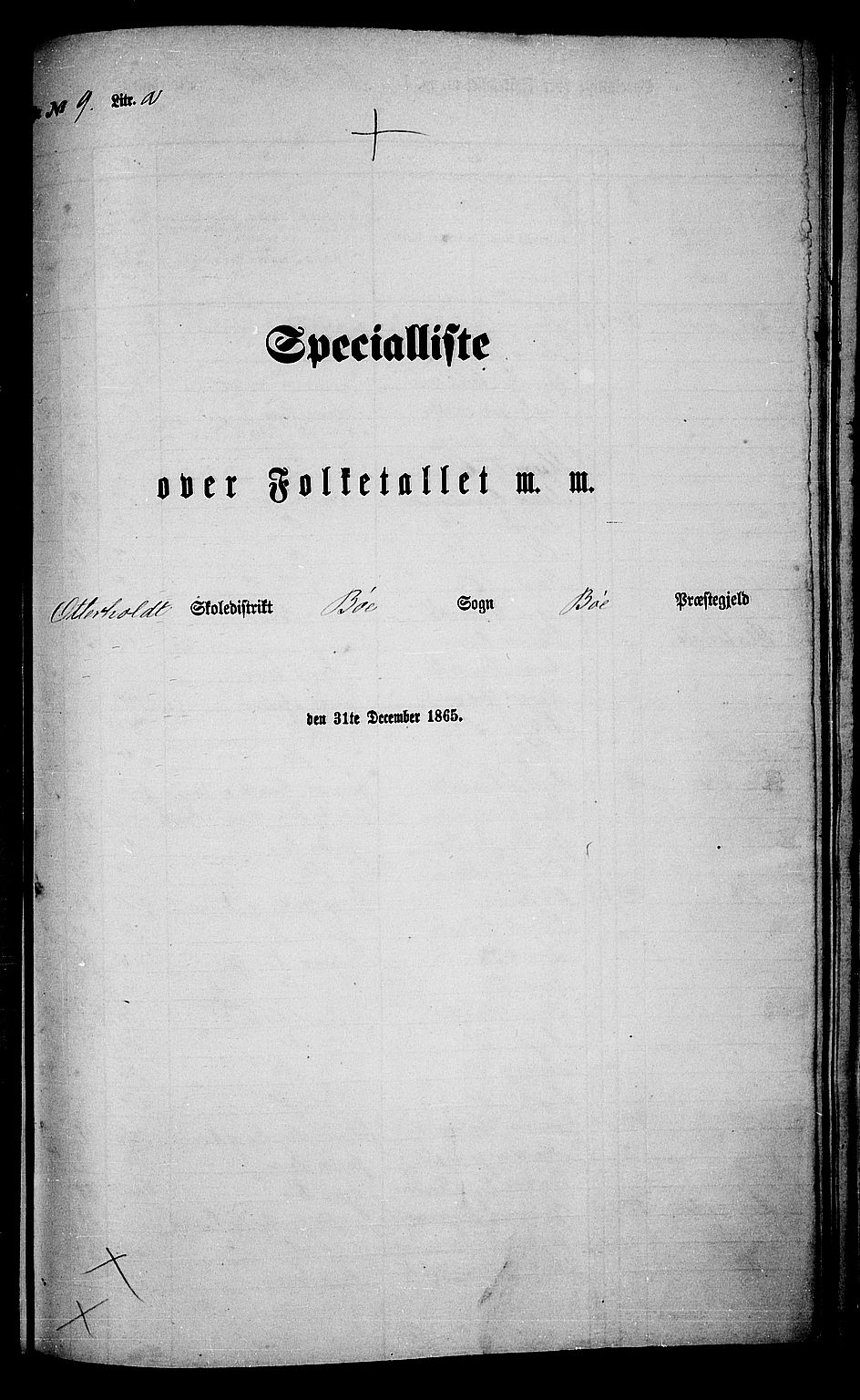 RA, 1865 census for Bø, 1865, p. 159