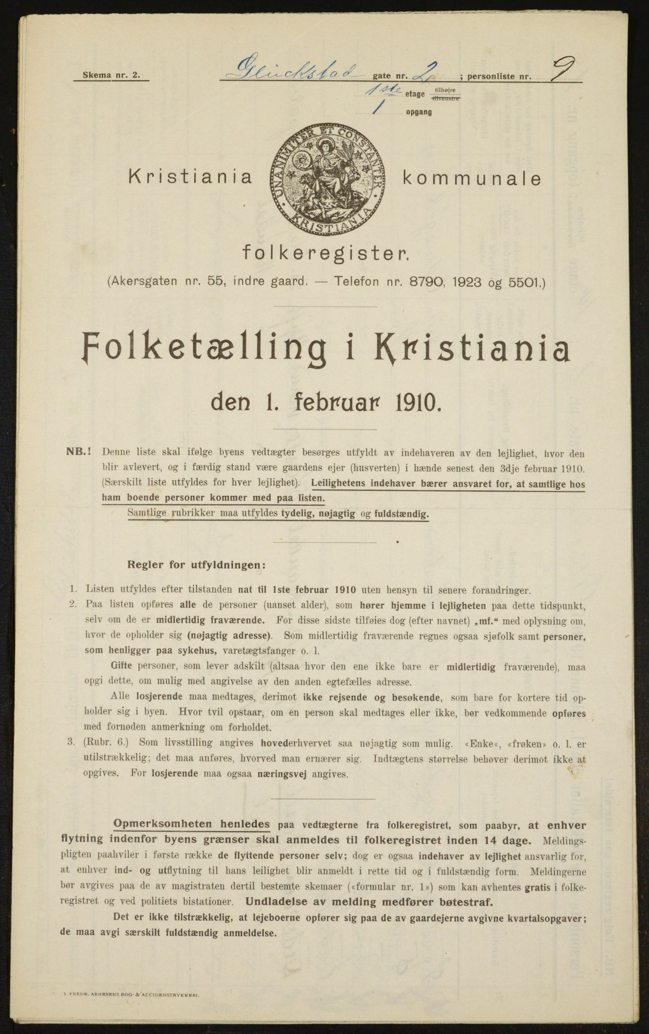 OBA, Municipal Census 1910 for Kristiania, 1910, p. 27902