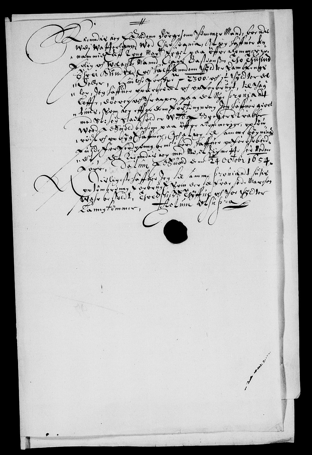 Rentekammeret inntil 1814, Reviderte regnskaper, Lensregnskaper, AV/RA-EA-5023/R/Rb/Rba/L0232: Akershus len, 1652-1656