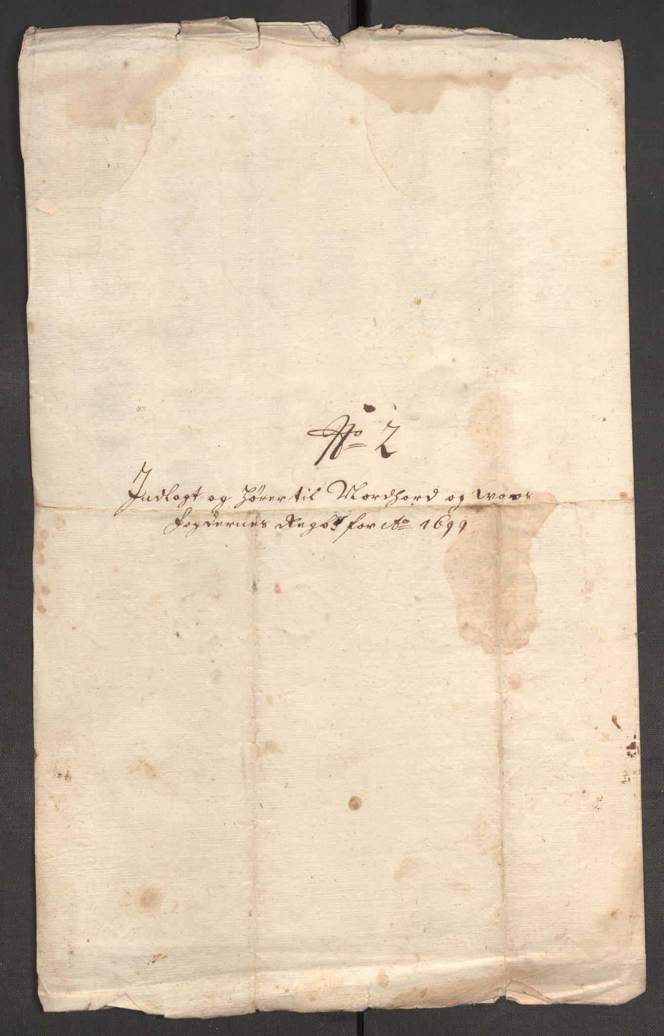 Rentekammeret inntil 1814, Reviderte regnskaper, Fogderegnskap, AV/RA-EA-4092/R51/L3184: Fogderegnskap Nordhordland og Voss, 1698-1699, p. 334