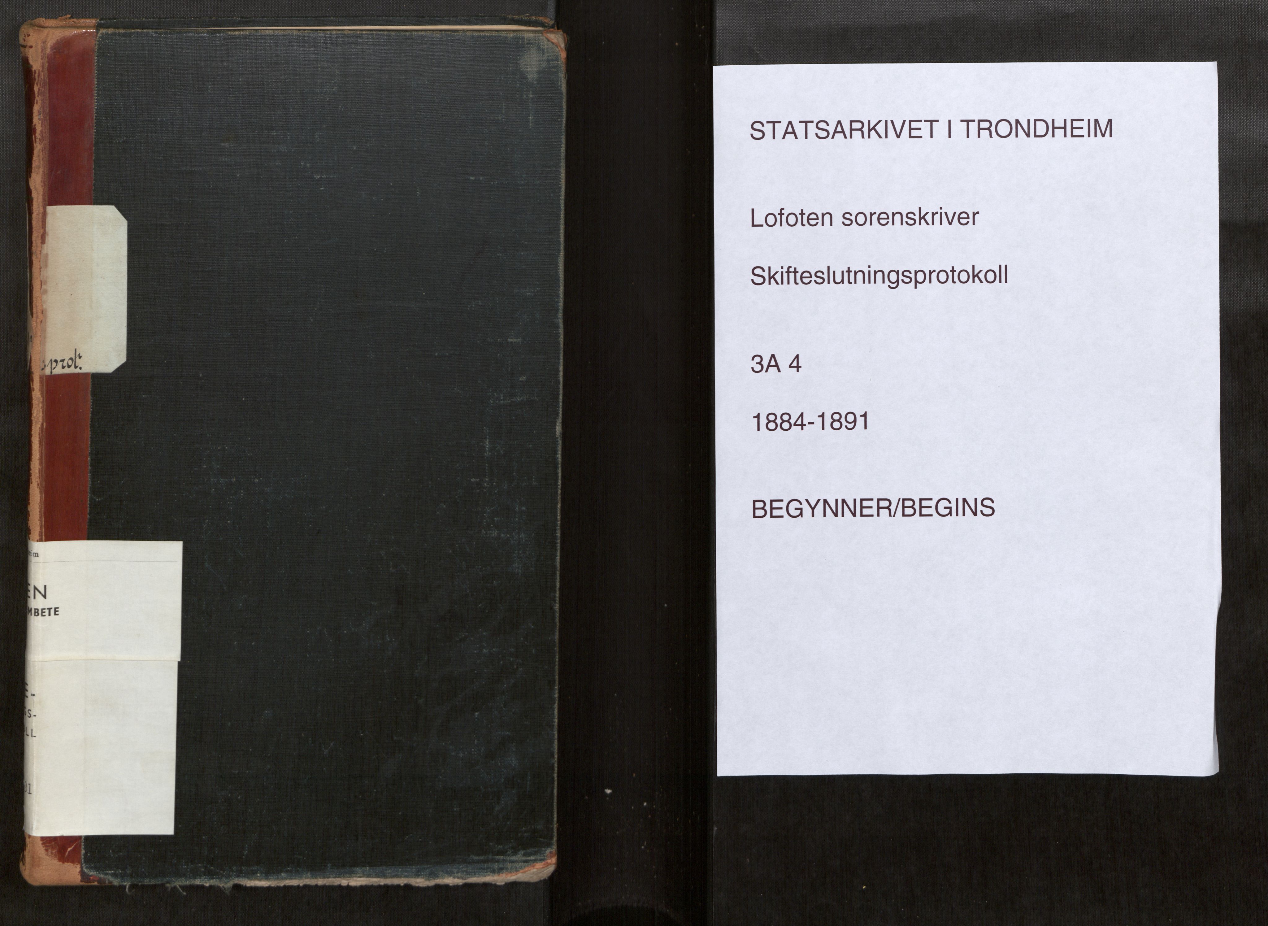 Lofoten sorenskriveri, AV/SAT-A-0017/1/3/3A/L0004: Skifteprotokoll, 1884-1891