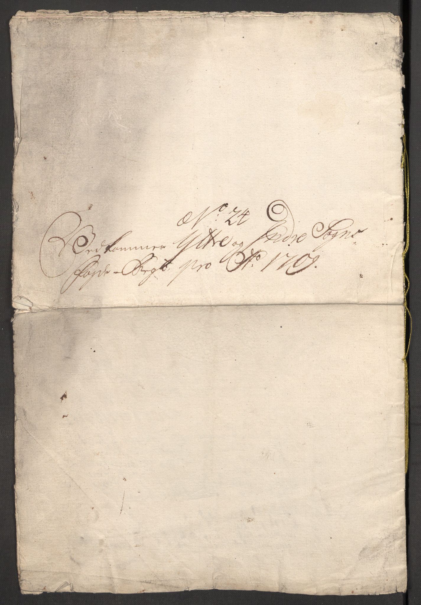 Rentekammeret inntil 1814, Reviderte regnskaper, Fogderegnskap, AV/RA-EA-4092/R52/L3316: Fogderegnskap Sogn, 1709-1710, p. 196