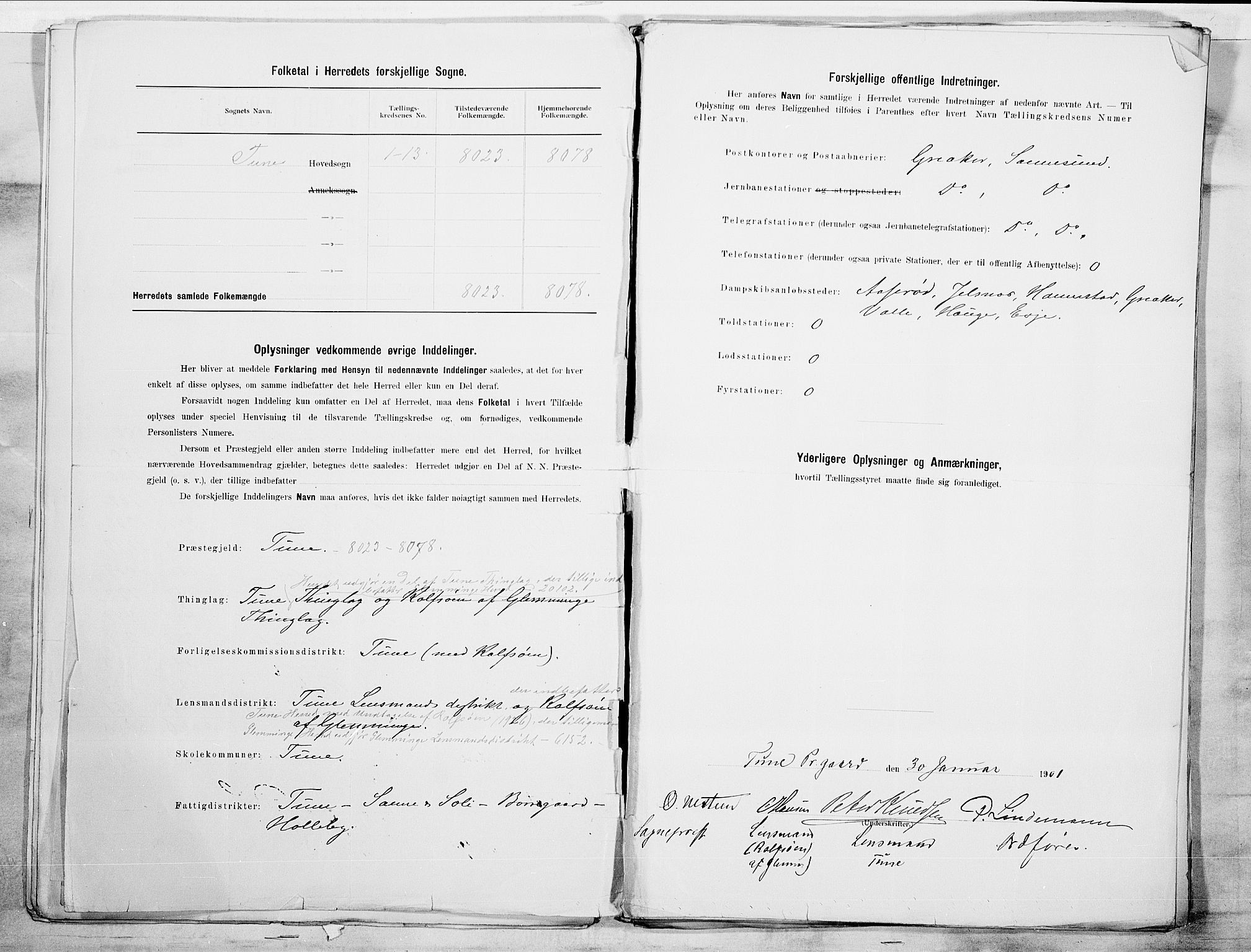 SAO, 1900 census for Tune, 1900, p. 3