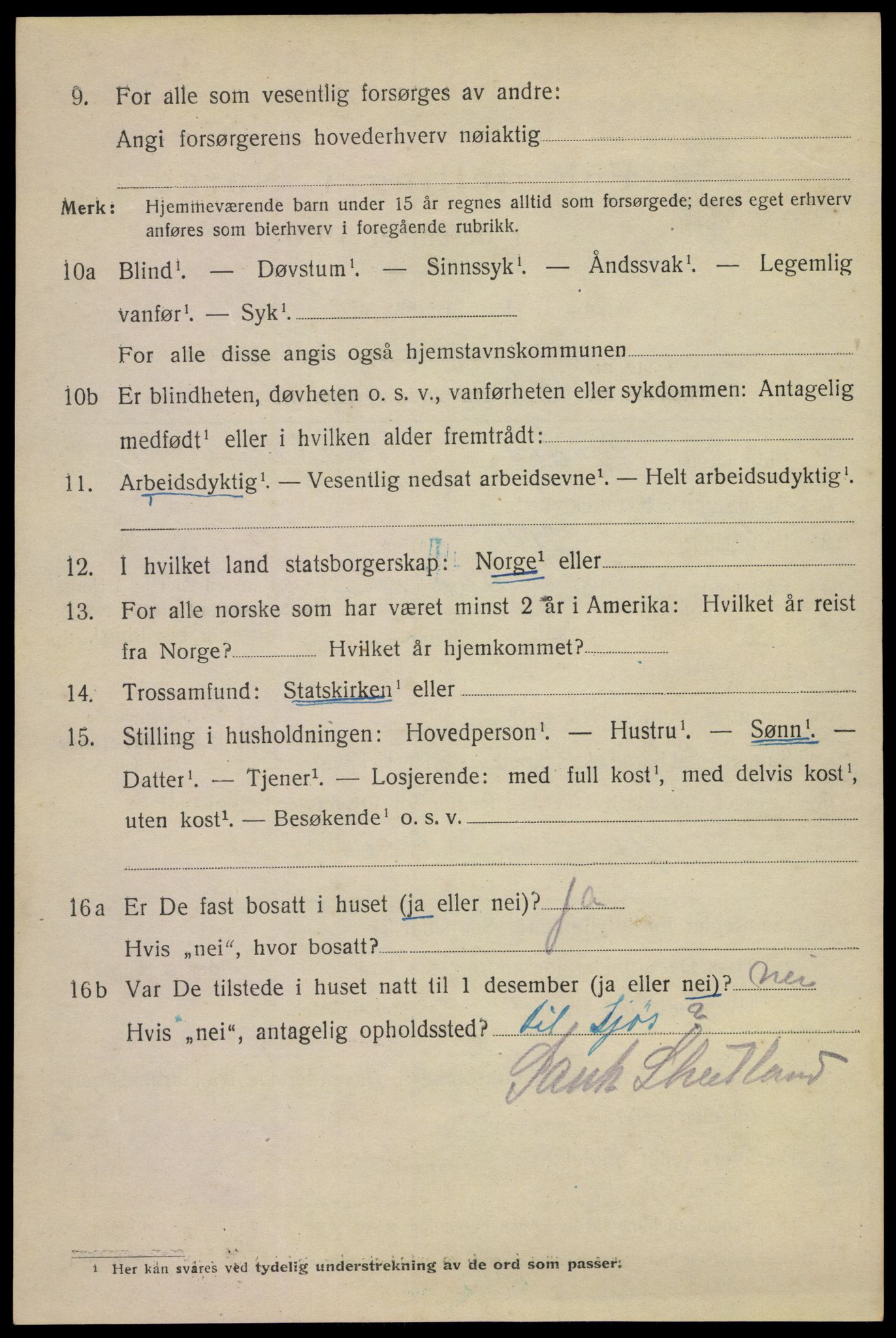 SAKO, 1920 census for Sandefjord, 1920, p. 4323