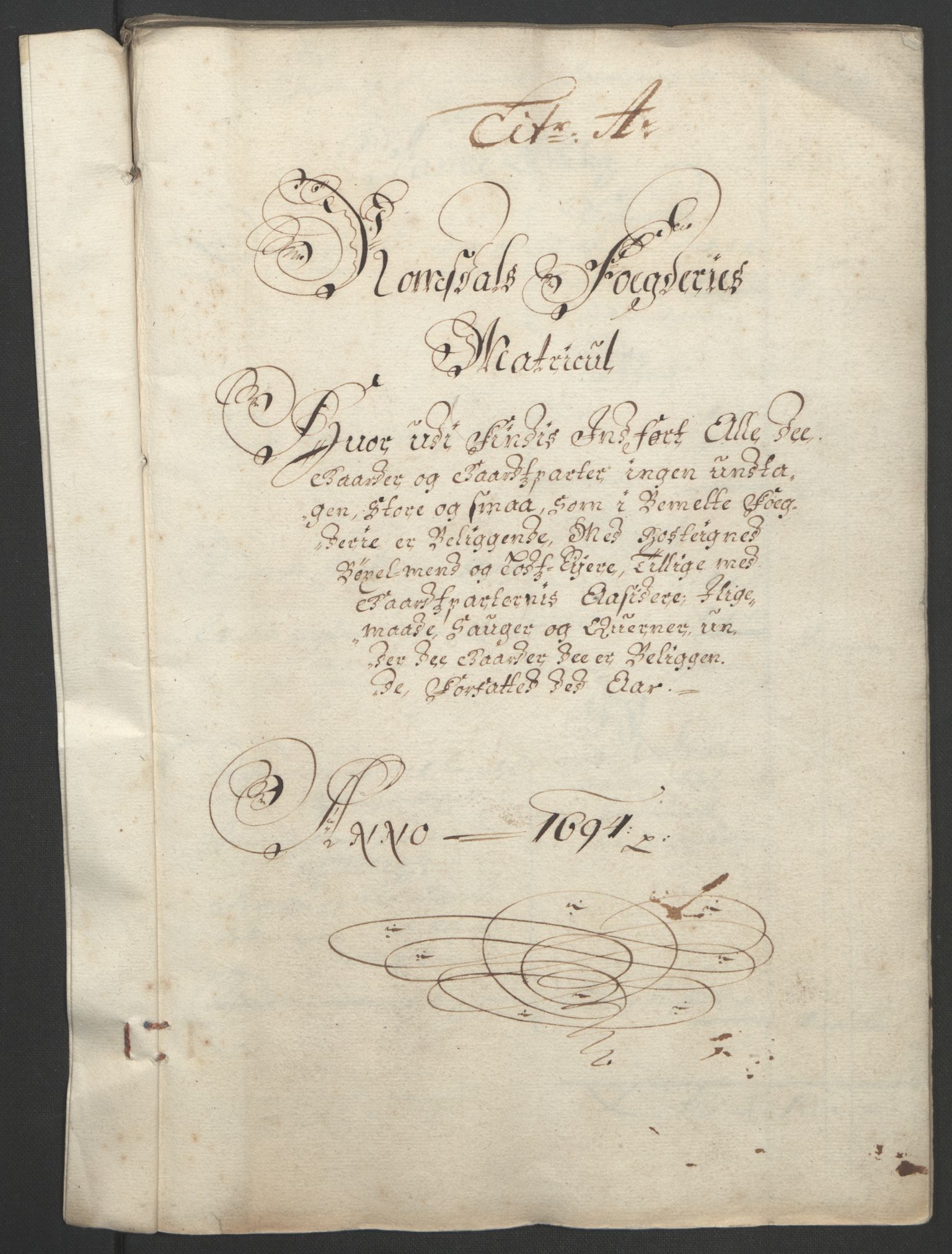 Rentekammeret inntil 1814, Reviderte regnskaper, Fogderegnskap, AV/RA-EA-4092/R55/L3651: Fogderegnskap Romsdal, 1693-1694, p. 172