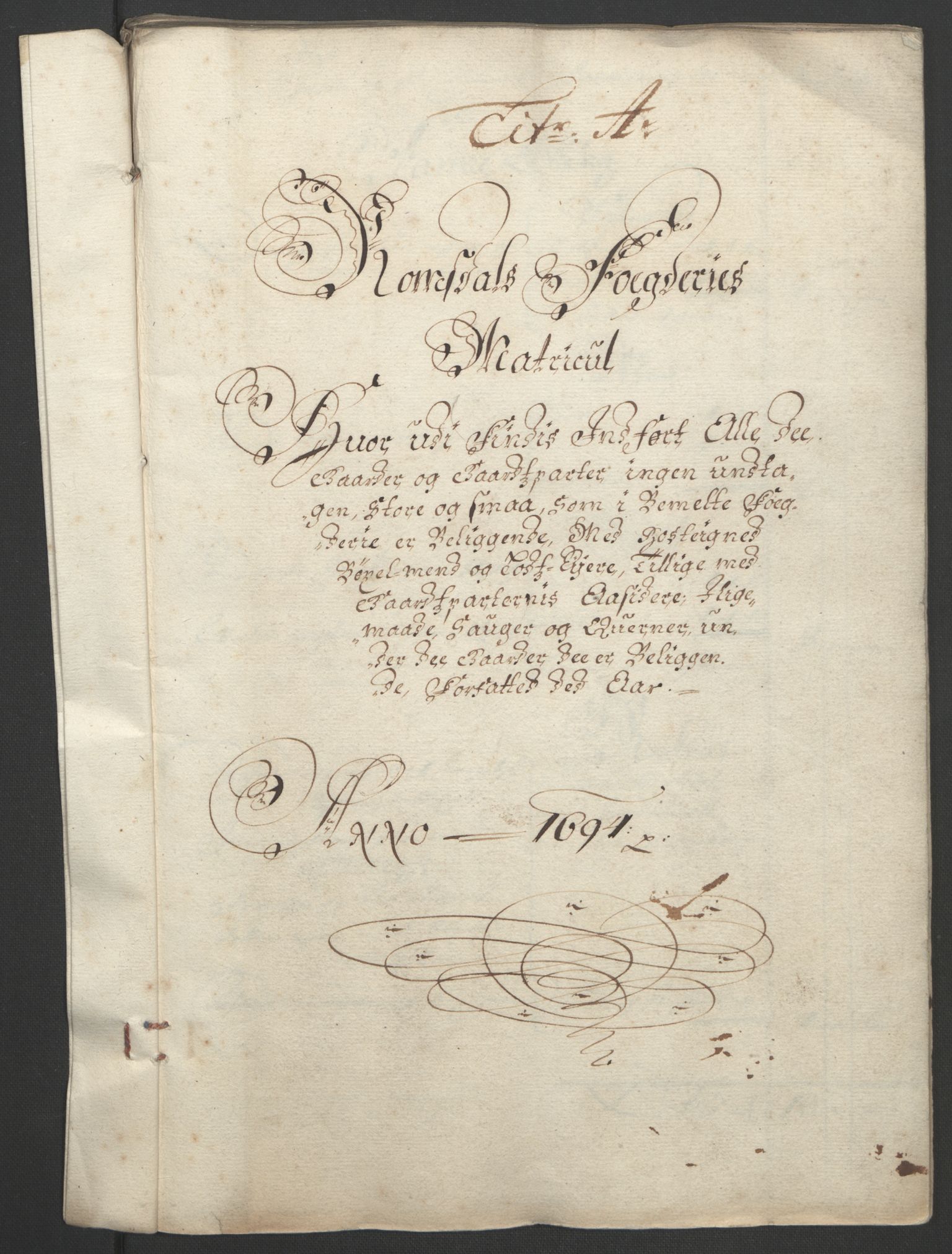 Rentekammeret inntil 1814, Reviderte regnskaper, Fogderegnskap, RA/EA-4092/R55/L3651: Fogderegnskap Romsdal, 1693-1694, p. 172