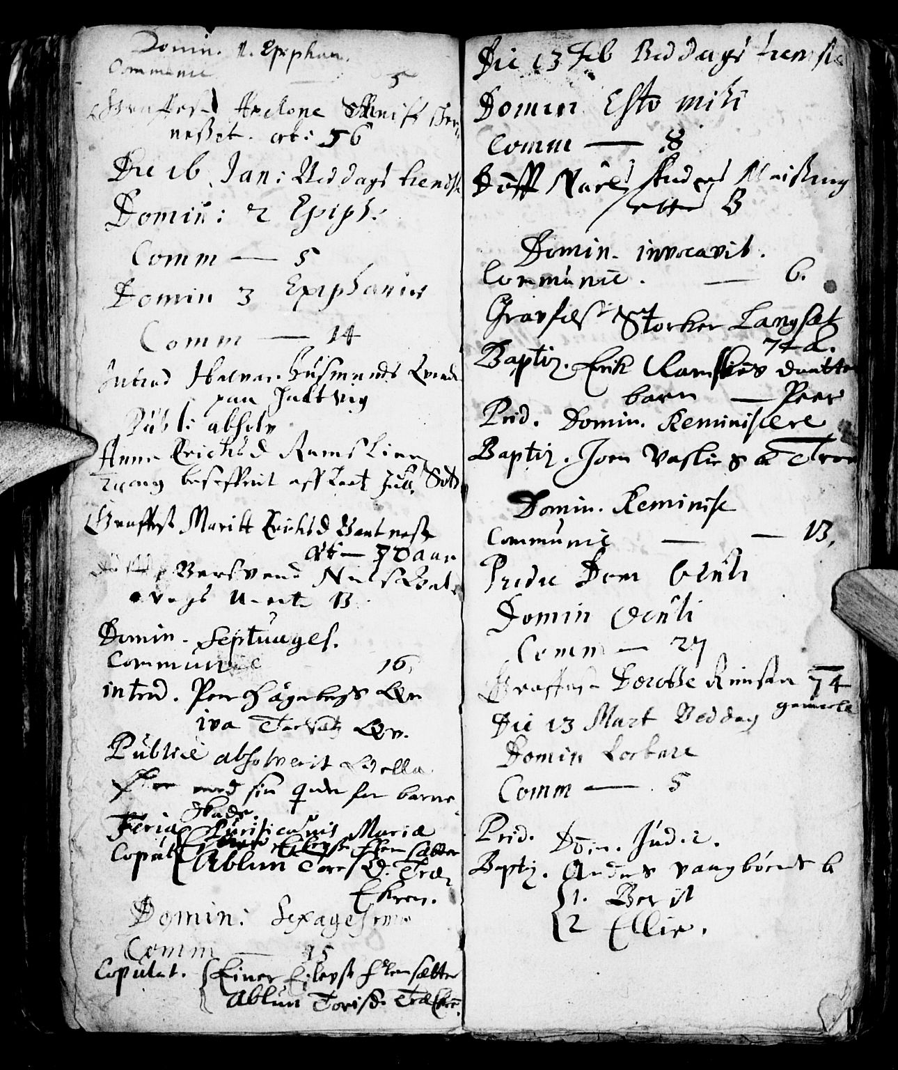 Ministerialprotokoller, klokkerbøker og fødselsregistre - Møre og Romsdal, AV/SAT-A-1454/586/L0976: Parish register (official) no. 586A02, 1664-1702