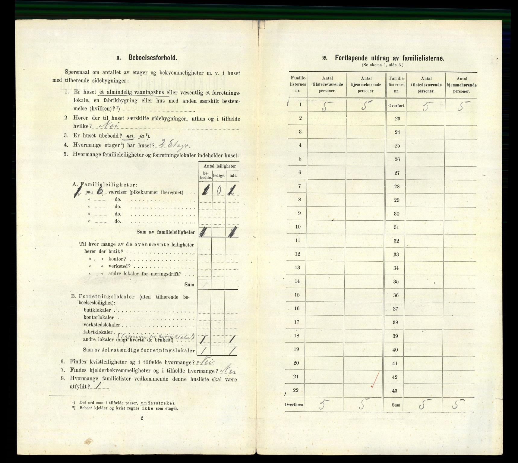 RA, 1910 census for Bergen, 1910, p. 22240