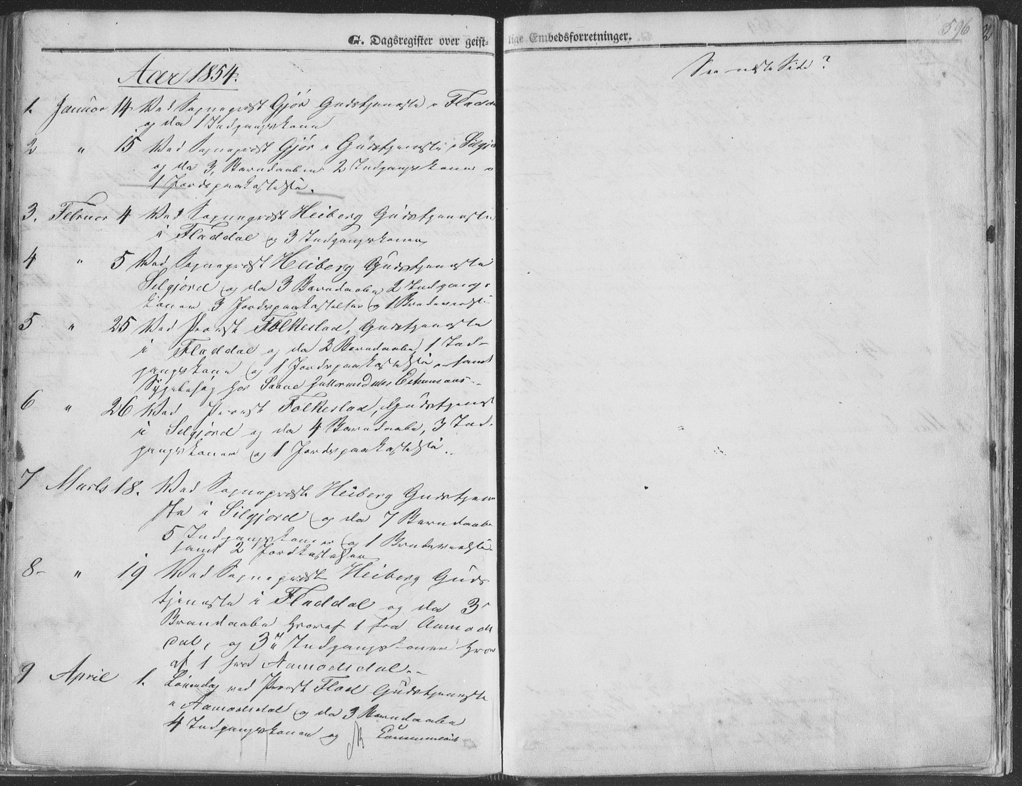 Seljord kirkebøker, SAKO/A-20/F/Fa/L012b: Parish register (official) no. I 12B, 1850-1865, p. 596