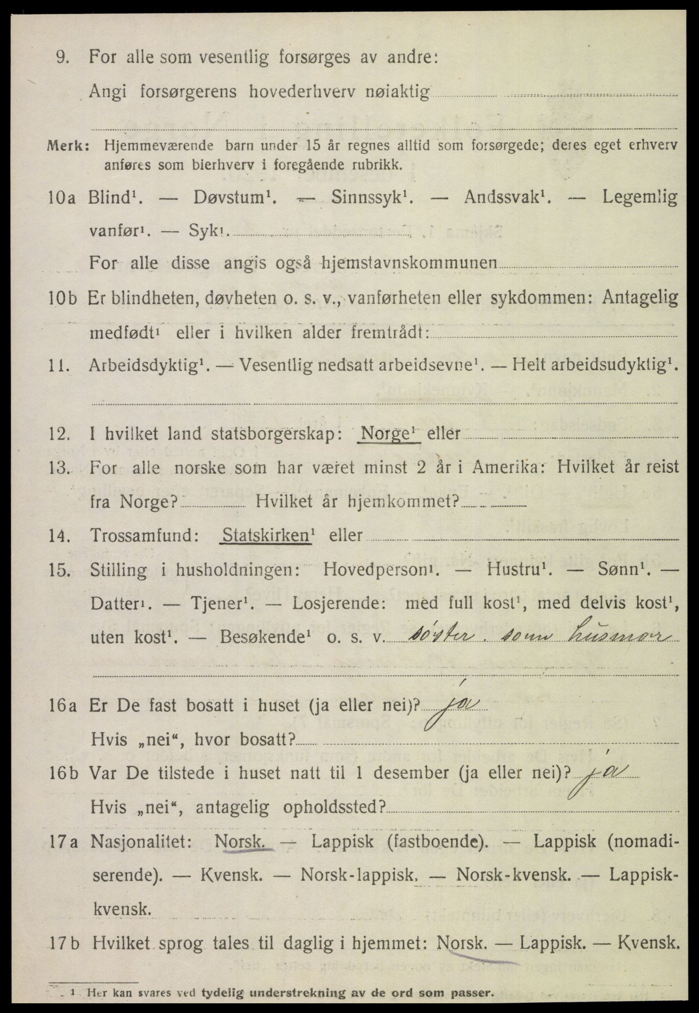 SAT, 1920 census for Inderøy, 1920, p. 5634