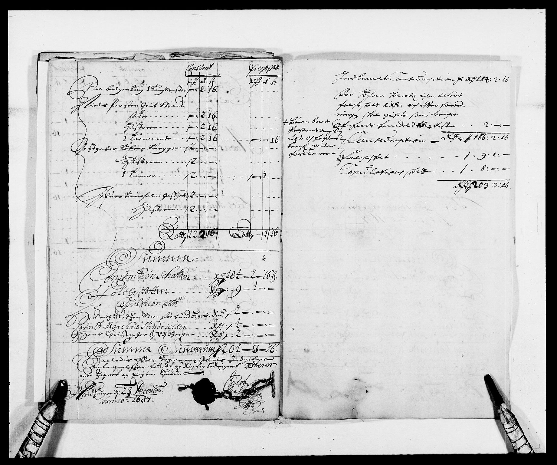 Rentekammeret inntil 1814, Reviderte regnskaper, Fogderegnskap, RA/EA-4092/R56/L3733: Fogderegnskap Nordmøre, 1687-1689, p. 50