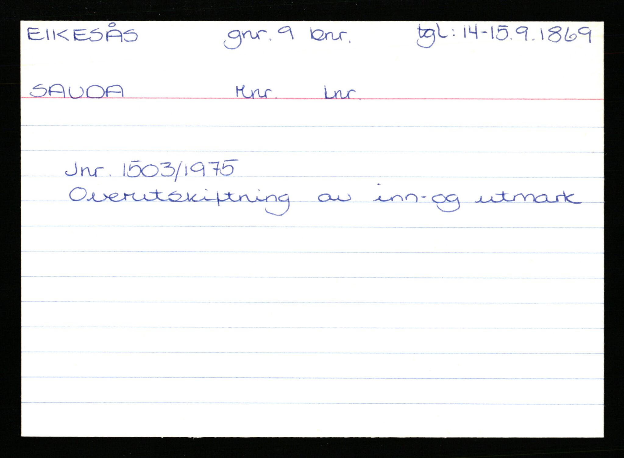 Statsarkivet i Stavanger, AV/SAST-A-101971/03/Y/Yk/L0008: Registerkort sortert etter gårdsnavn: Eig - Erlien, 1750-1930, p. 335