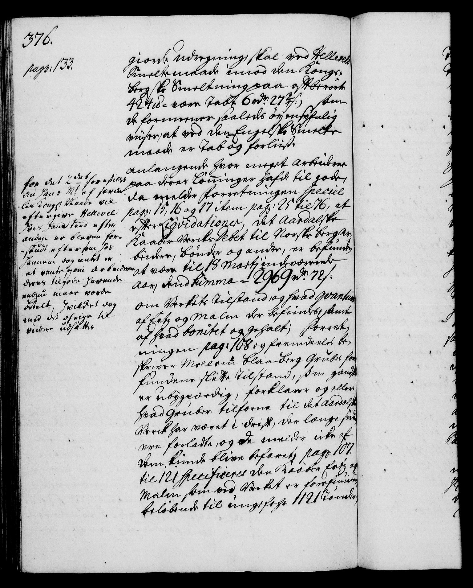 Rentekammeret, Kammerkanselliet, RA/EA-3111/G/Gh/Gha/L0016: Norsk ekstraktmemorialprotokoll (merket RK 53.61), 1734-1735, p. 376