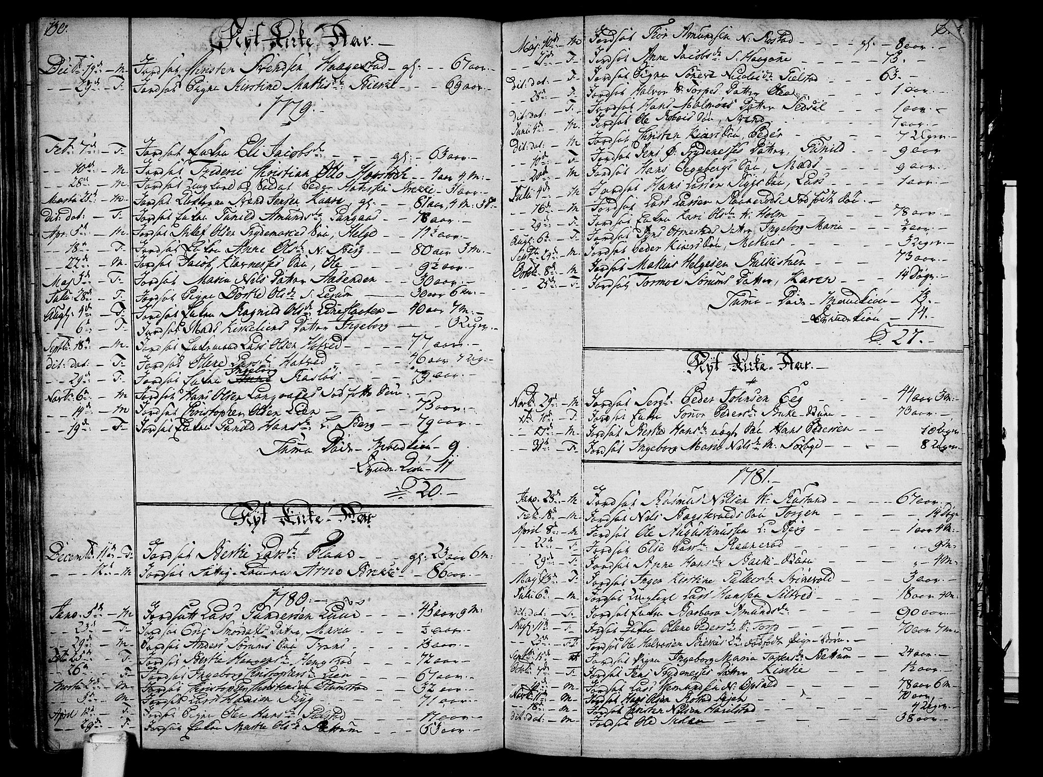 Våle kirkebøker, SAKO/A-334/F/Fa/L0005: Parish register (official) no. I 5, 1773-1808, p. 130-131