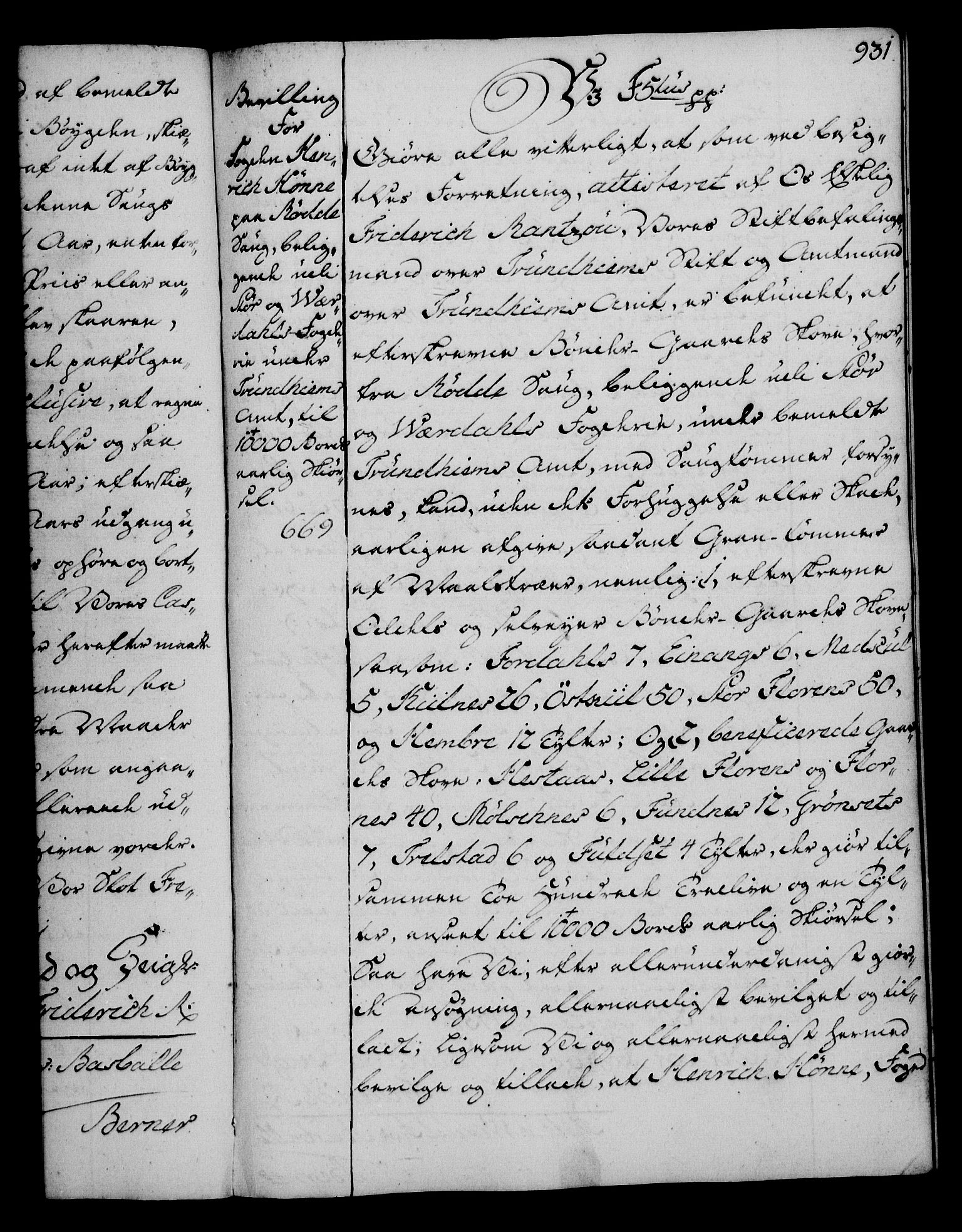 Rentekammeret, Kammerkanselliet, RA/EA-3111/G/Gg/Gga/L0006: Norsk ekspedisjonsprotokoll med register (merket RK 53.6), 1749-1759, p. 931