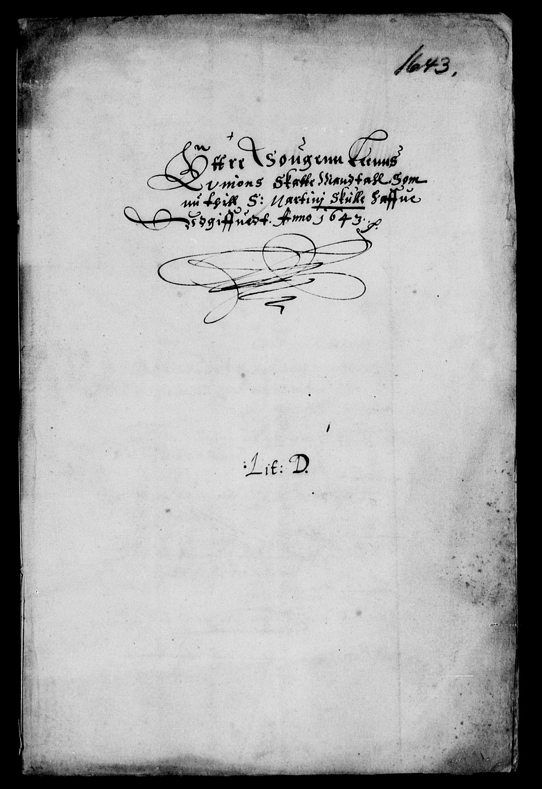 Rentekammeret inntil 1814, Reviderte regnskaper, Lensregnskaper, AV/RA-EA-5023/R/Rb/Rbt/L0097: Bergenhus len, 1643-1644