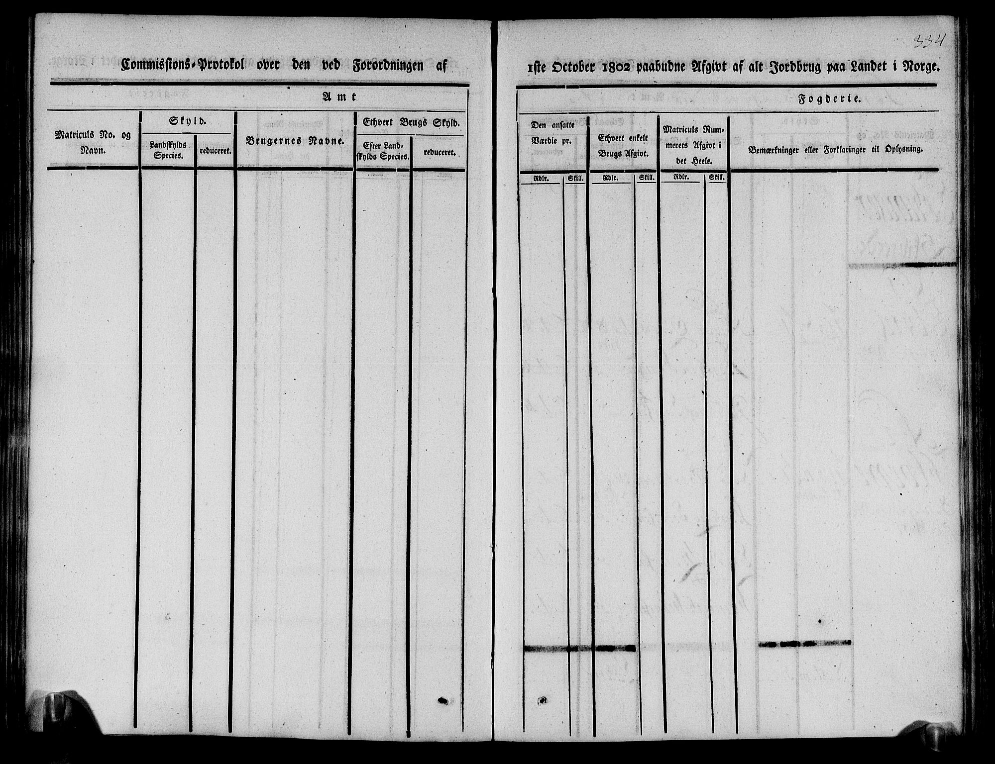 Rentekammeret inntil 1814, Realistisk ordnet avdeling, AV/RA-EA-4070/N/Ne/Nea/L0111: Nordhordland og Voss fogderi. Kommisjonsprotokoll for Nordhordland, 1803, p. 339