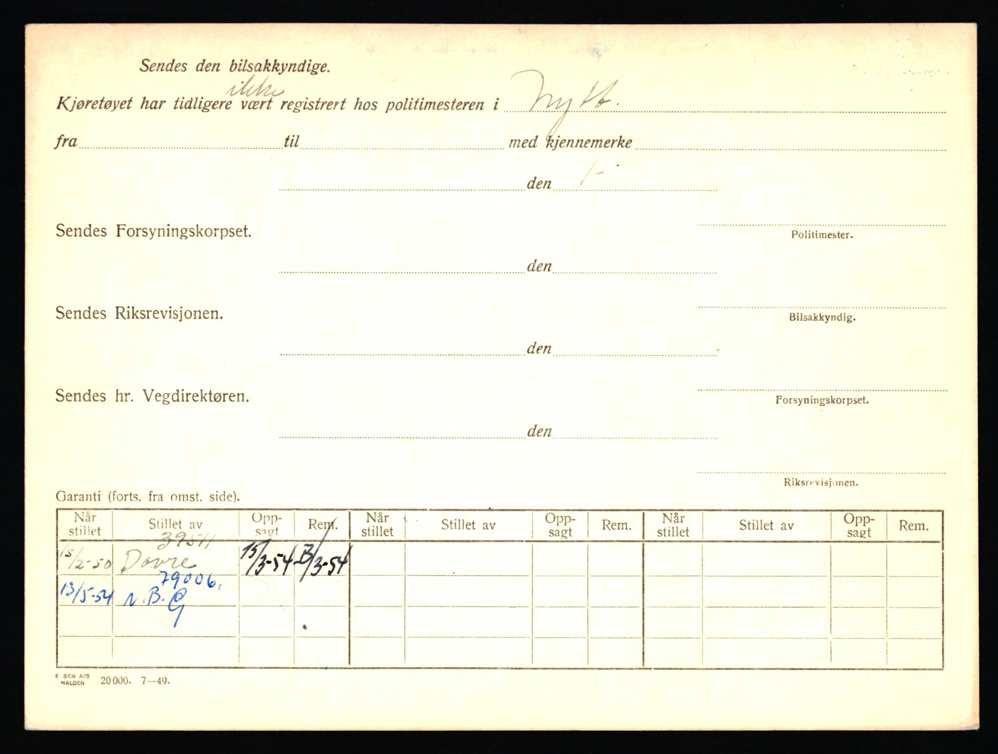 Stavanger trafikkstasjon, AV/SAST-A-101942/0/F/L0024: L-13000 - L-13499, 1930-1971, p. 434