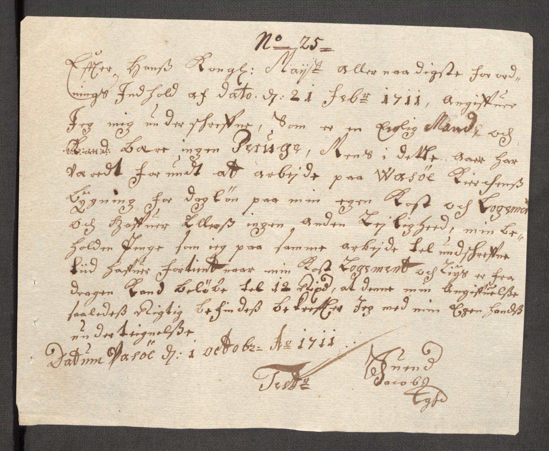 Rentekammeret inntil 1814, Reviderte regnskaper, Fogderegnskap, AV/RA-EA-4092/R69/L4855: Fogderegnskap Finnmark/Vardøhus, 1709-1712, p. 476