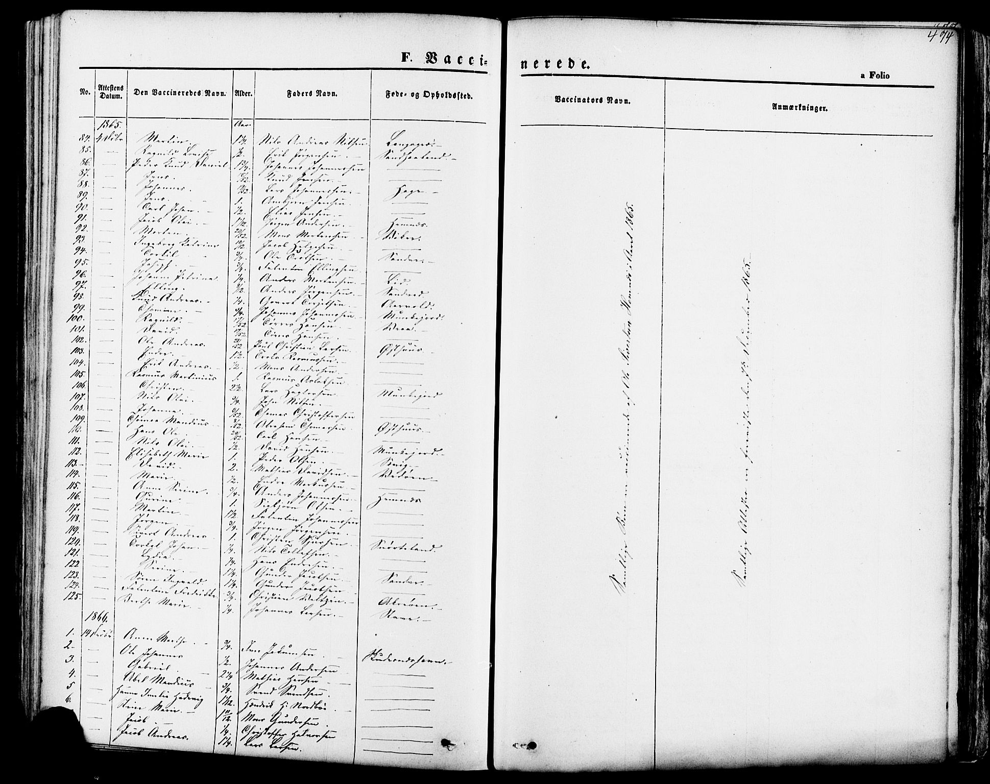 Skudenes sokneprestkontor, SAST/A -101849/H/Ha/Haa/L0006: Parish register (official) no. A 4, 1864-1881, p. 474