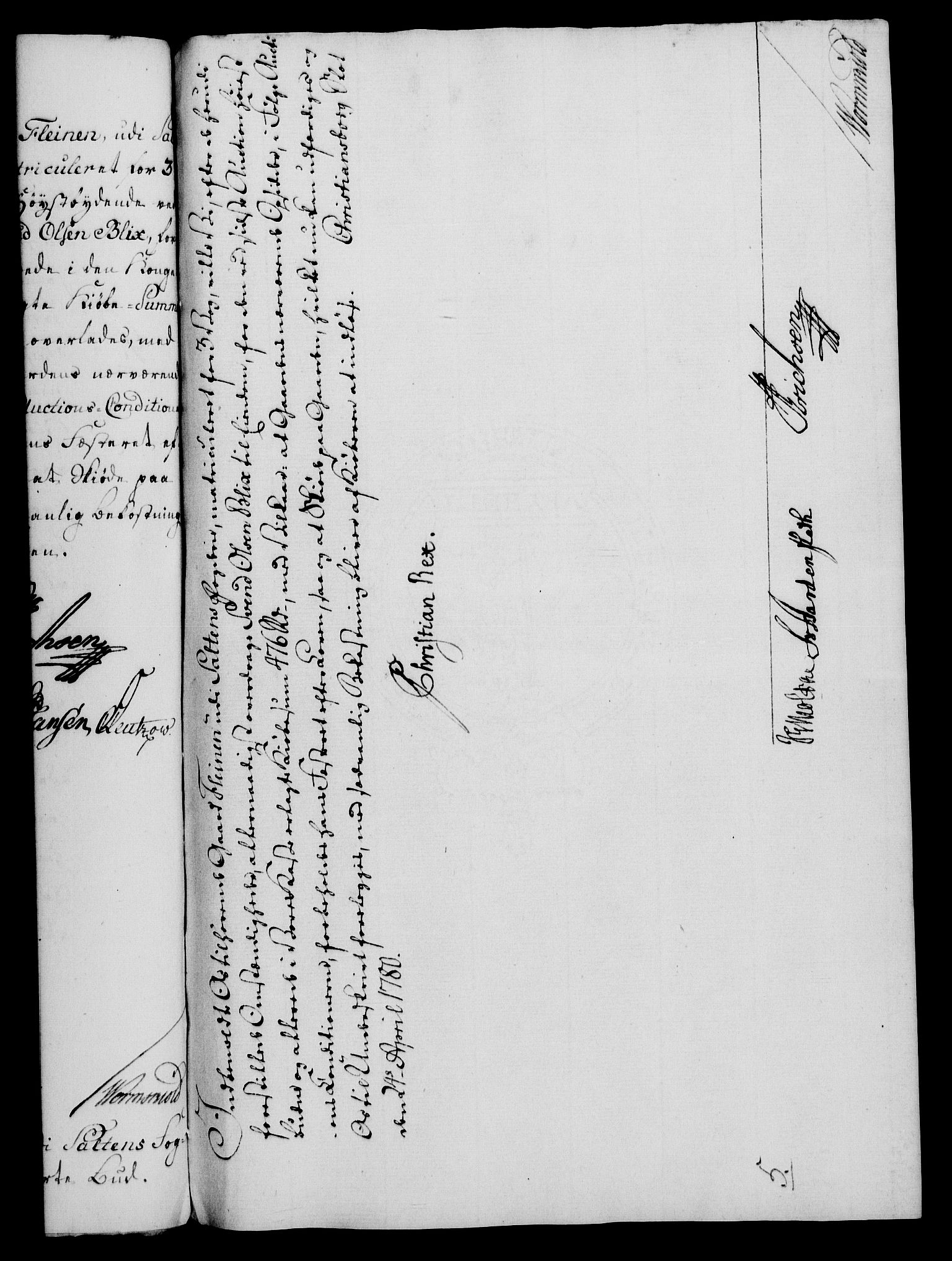Rentekammeret, Kammerkanselliet, RA/EA-3111/G/Gf/Gfa/L0062: Norsk relasjons- og resolusjonsprotokoll (merket RK 52.62), 1780, p. 162