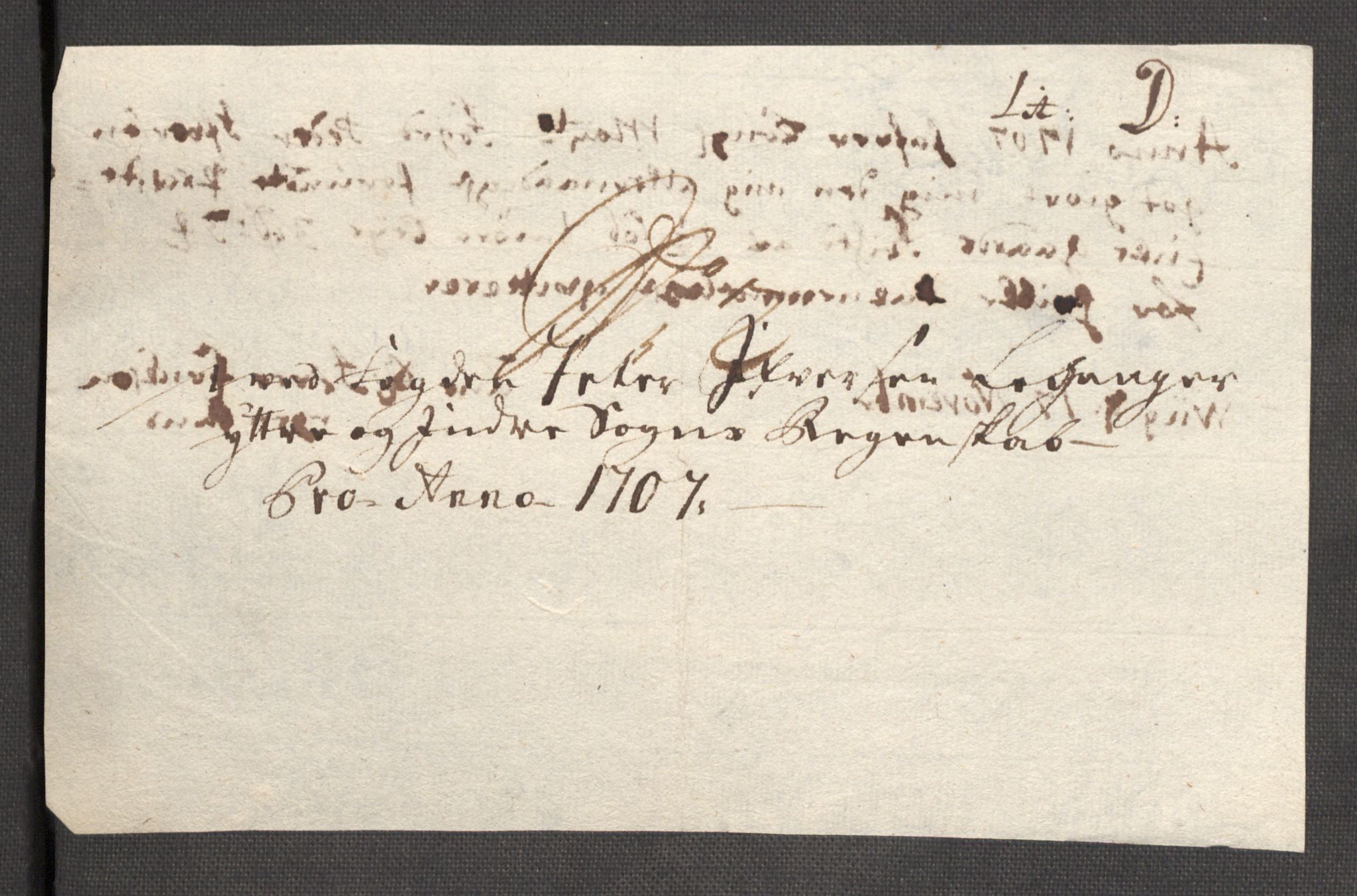 Rentekammeret inntil 1814, Reviderte regnskaper, Fogderegnskap, RA/EA-4092/R52/L3314: Fogderegnskap Sogn, 1705-1707, p. 566