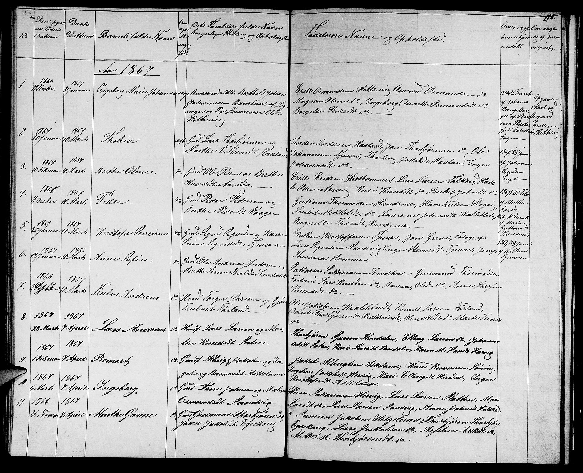 Tysvær sokneprestkontor, SAST/A -101864/H/Ha/Hab/L0002: Parish register (copy) no. B 2, 1852-1868, p. 118