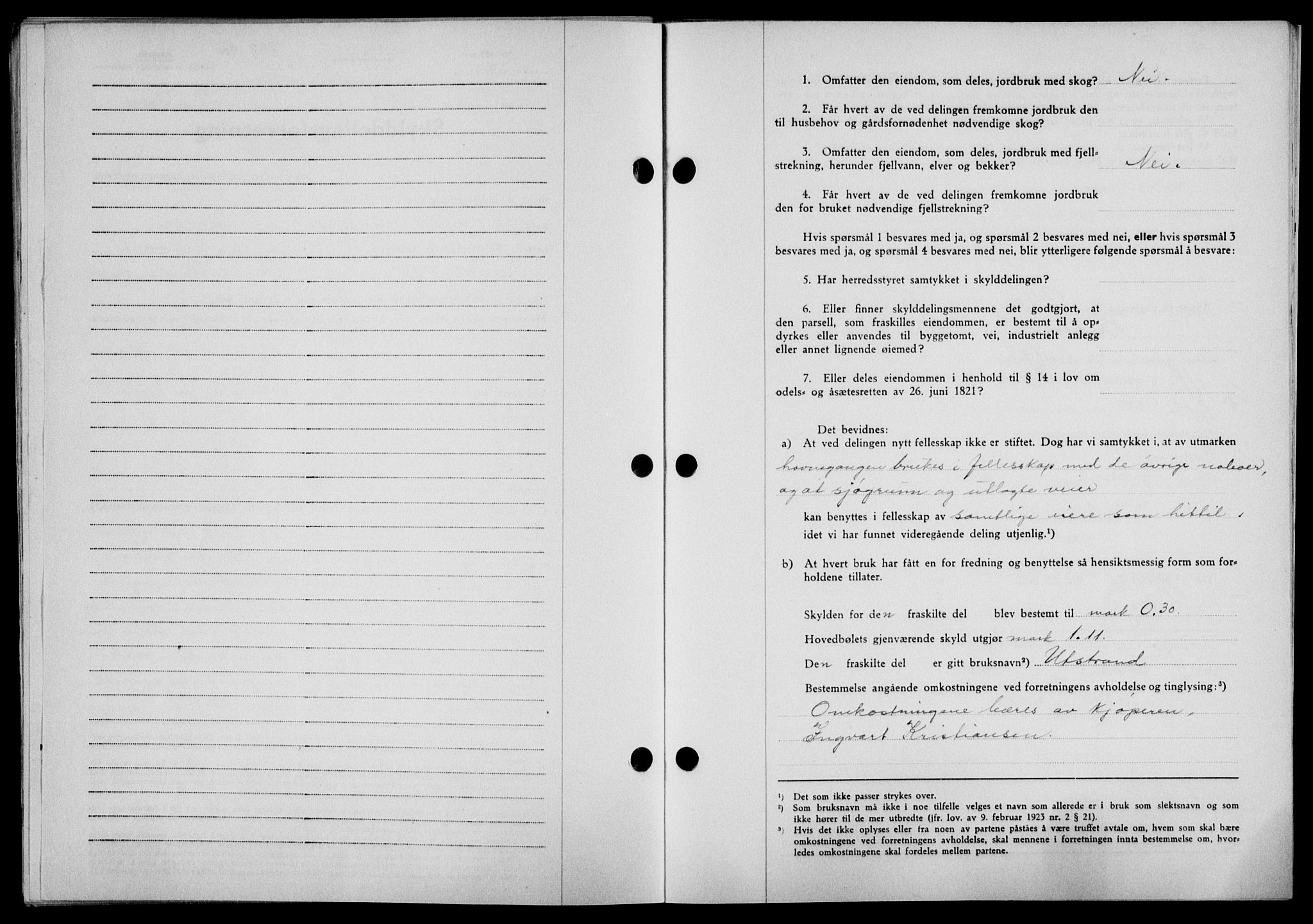 Lofoten sorenskriveri, SAT/A-0017/1/2/2C/L0007a: Mortgage book no. 7a, 1939-1940, Diary no: : 893/1940