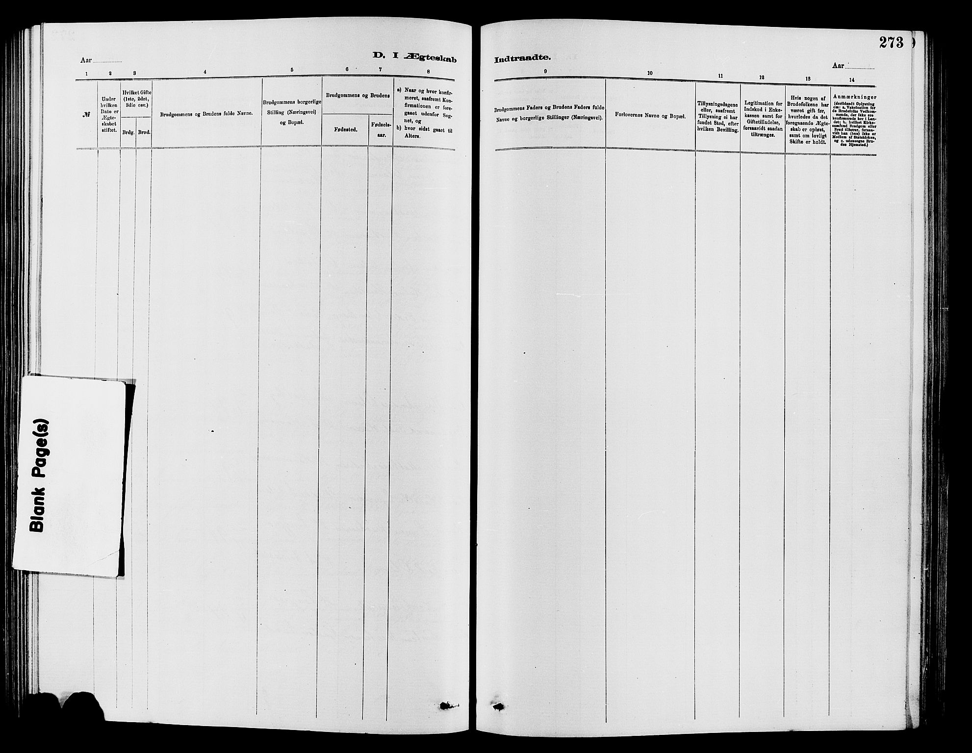 Vardal prestekontor, SAH/PREST-100/H/Ha/Hab/L0007: Parish register (copy) no. 7 /2, 1881-1895, p. 273