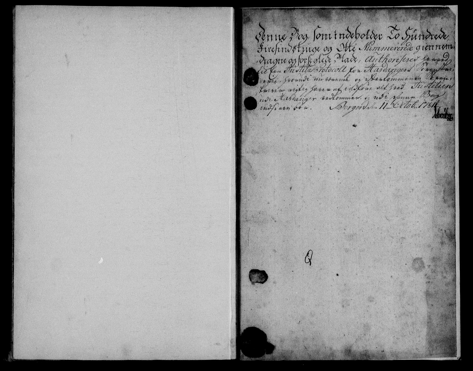 Hardanger og Voss sorenskriveri, SAB/A-2501/1/1A/1Af/L0007: Tingbok for Hardanger, 1781-1785