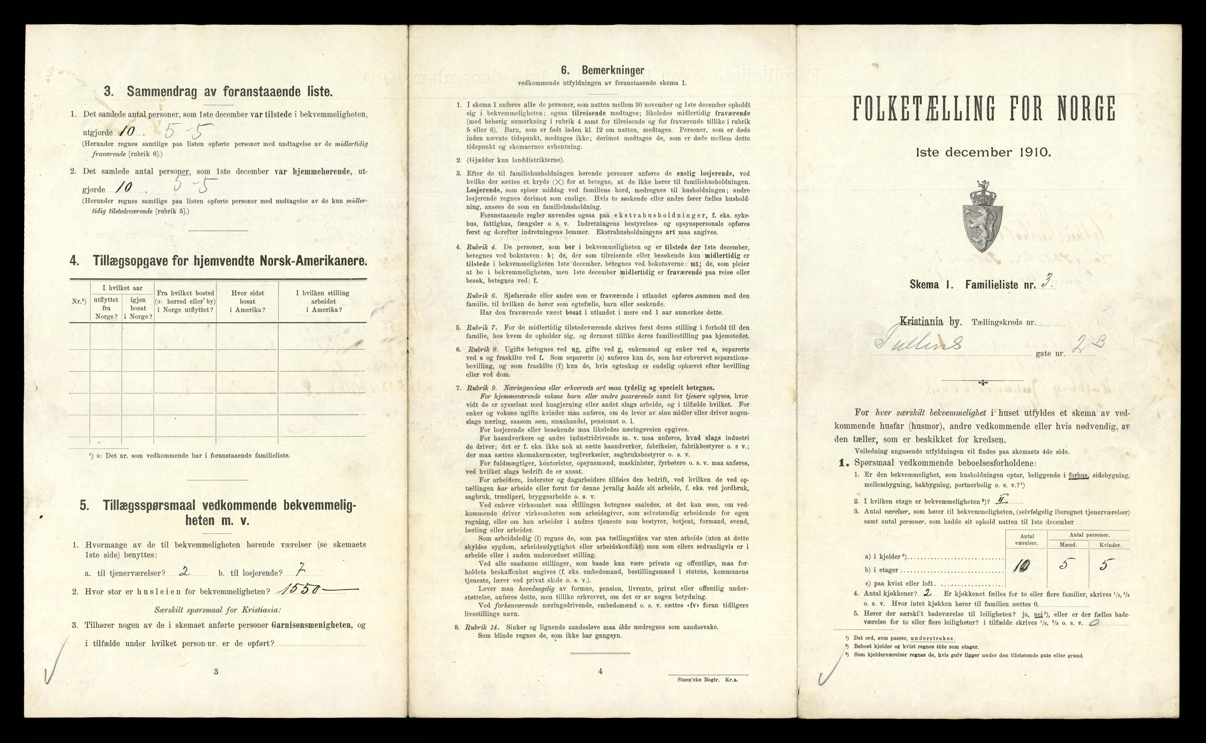 RA, 1910 census for Kristiania, 1910, p. 112777