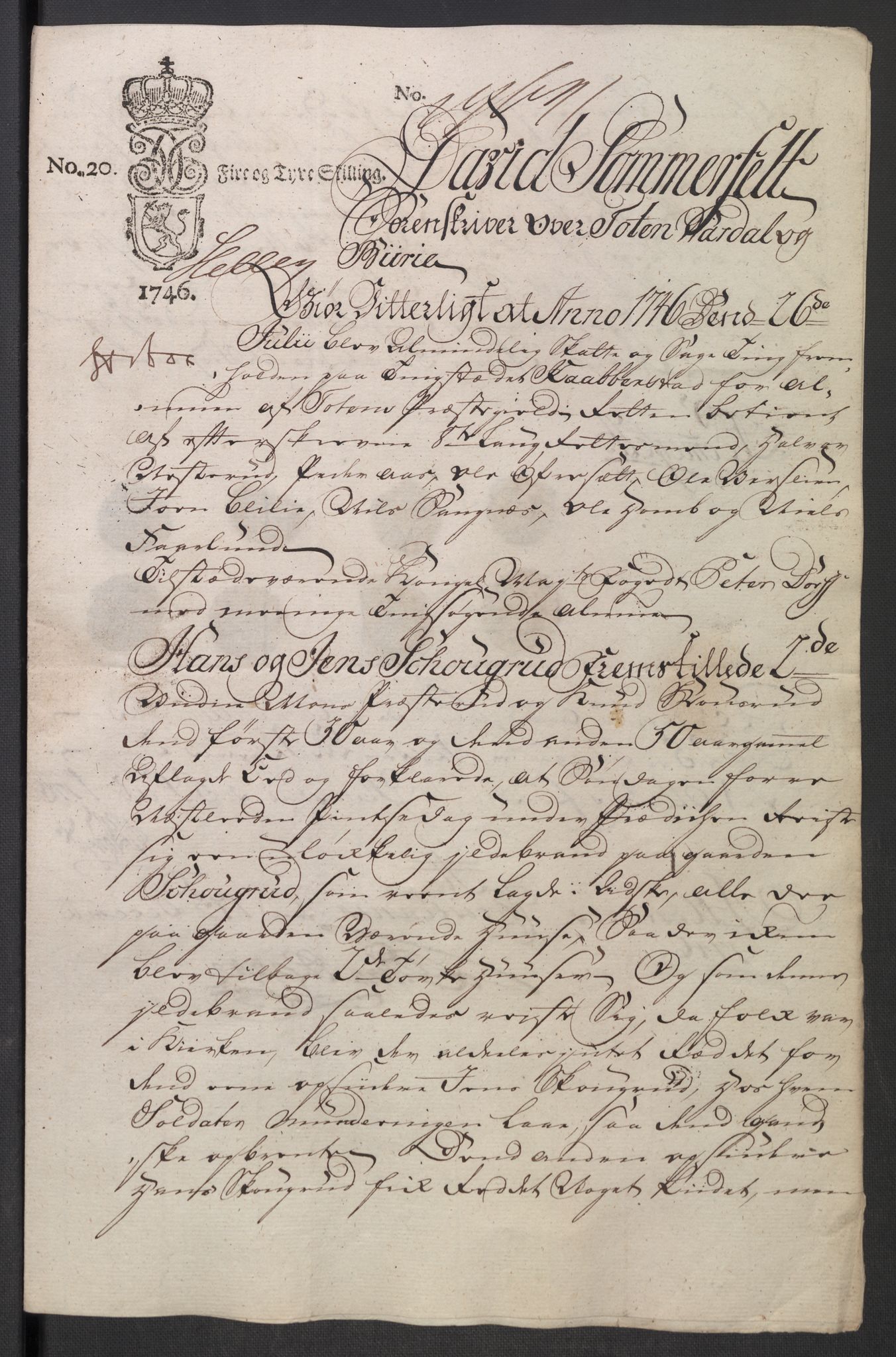 Rentekammeret inntil 1814, Reviderte regnskaper, Fogderegnskap, AV/RA-EA-4092/R18/L1346: Fogderegnskap Hadeland, Toten og Valdres, 1747-1748, p. 206