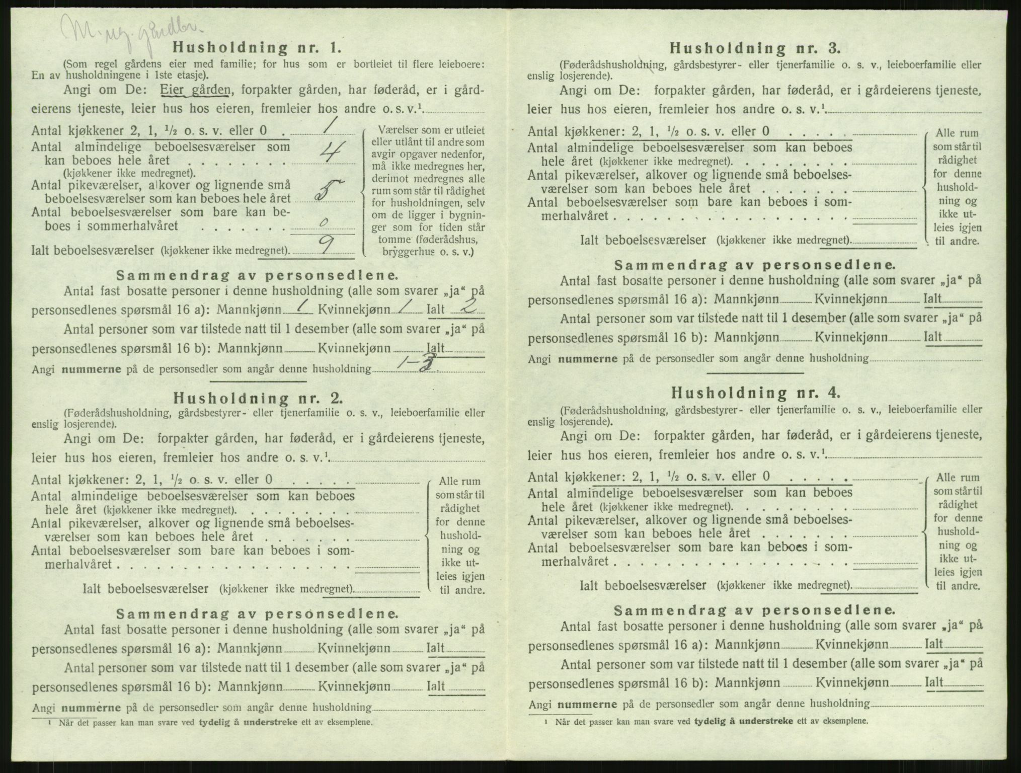 SAT, 1920 census for Eid, 1920, p. 112