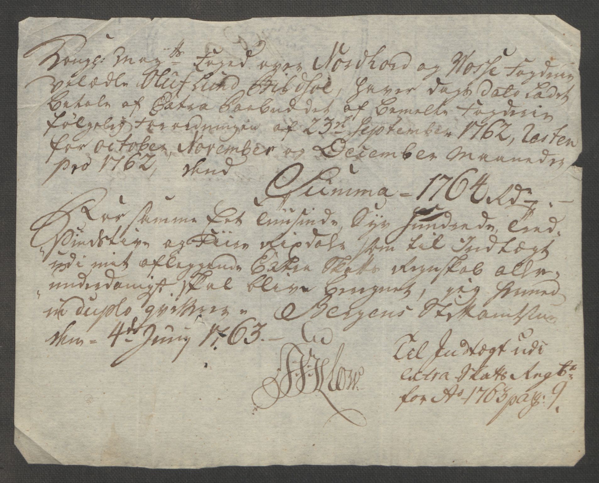 Rentekammeret inntil 1814, Reviderte regnskaper, Fogderegnskap, AV/RA-EA-4092/R51/L3303: Ekstraskatten Nordhordland og Voss, 1762-1772, p. 19