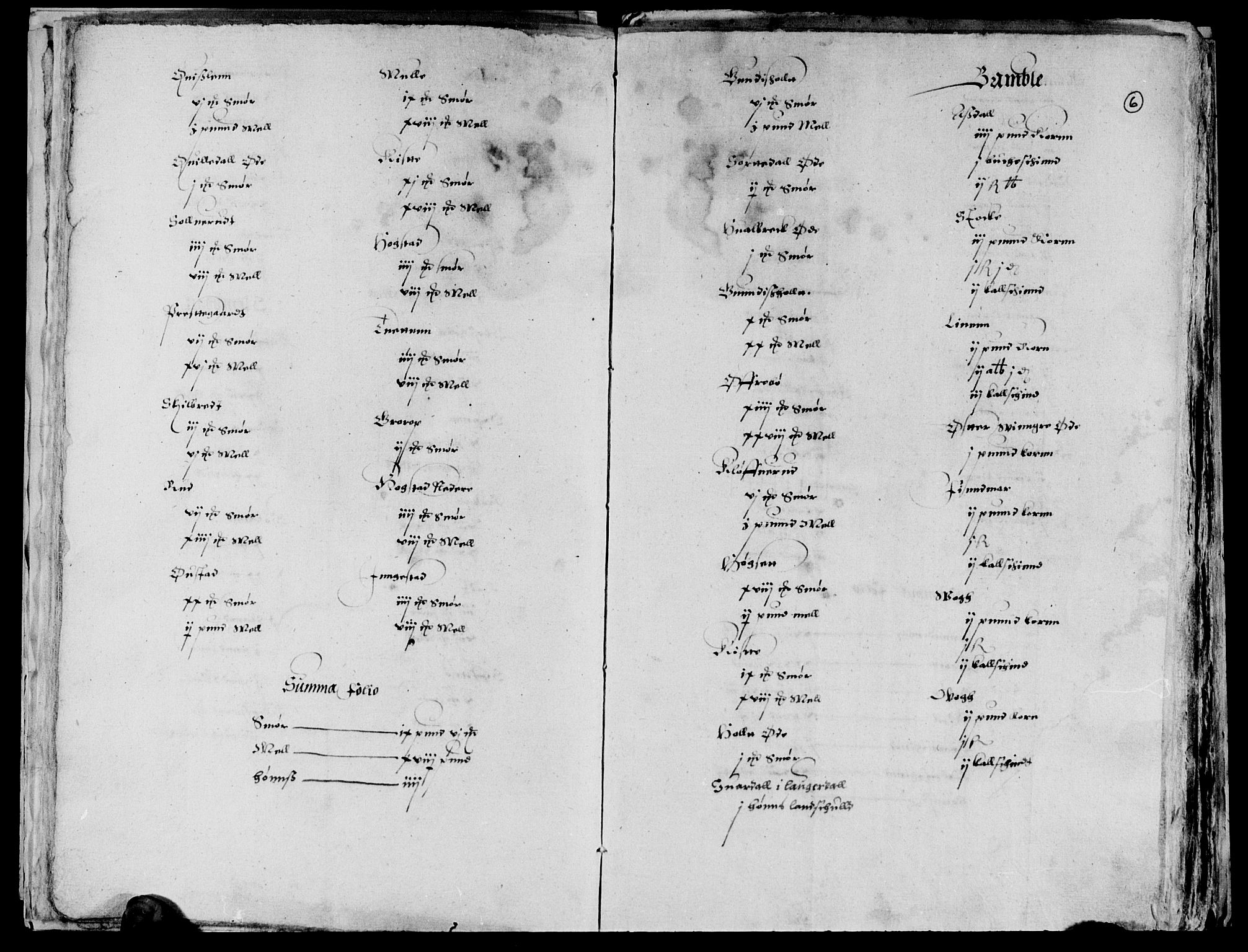Rentekammeret inntil 1814, Reviderte regnskaper, Lensregnskaper, AV/RA-EA-5023/R/Rb/Rbp/L0001: Bratsberg len, 1585-1600