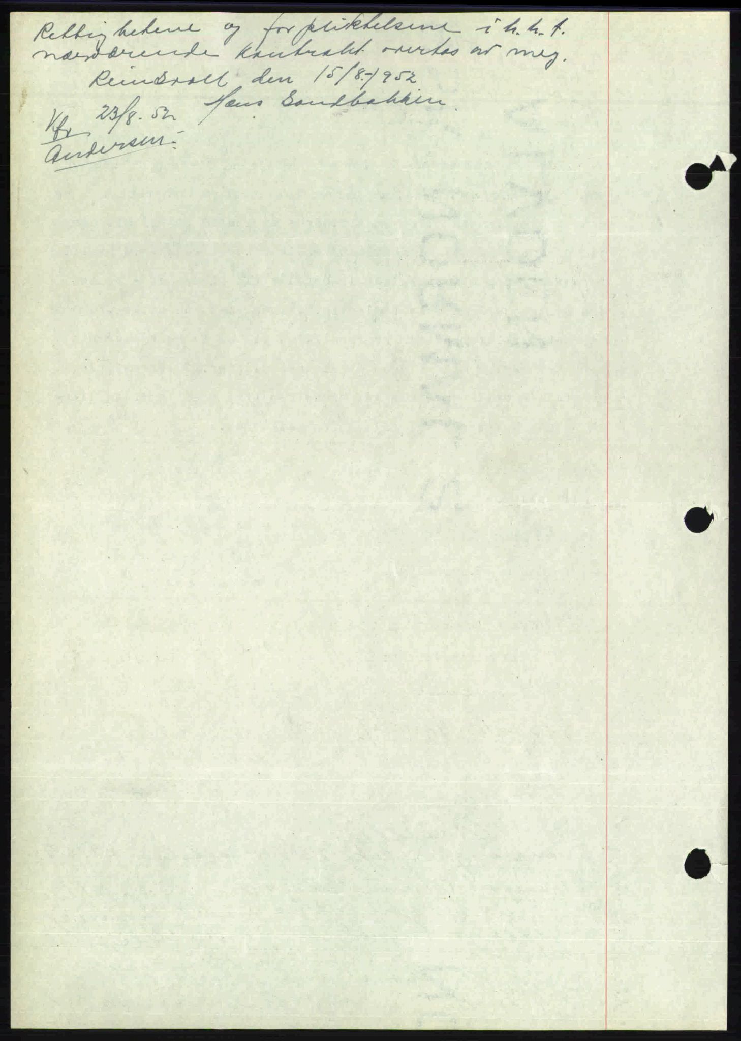 Toten tingrett, SAH/TING-006/H/Hb/Hbc/L0008: Mortgage book no. Hbc-08, 1941-1941, Diary no: : 677/1941