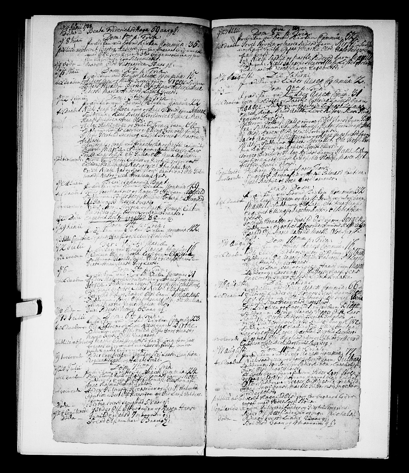 Norderhov kirkebøker, AV/SAKO-A-237/F/Fa/L0002b: Parish register (official) no. 2B, 1726-1739, p. 568-569