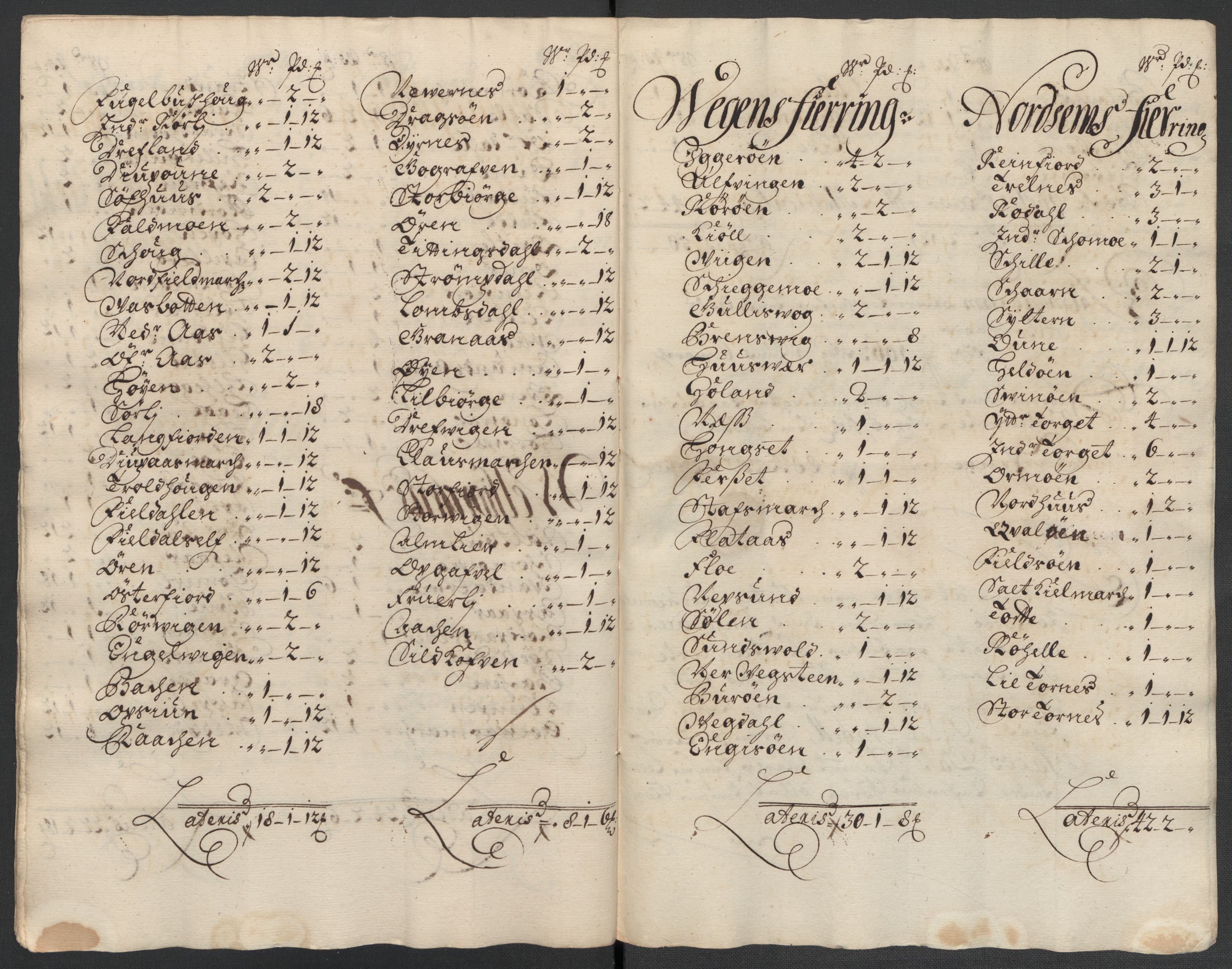 Rentekammeret inntil 1814, Reviderte regnskaper, Fogderegnskap, AV/RA-EA-4092/R65/L4508: Fogderegnskap Helgeland, 1702-1705, p. 95