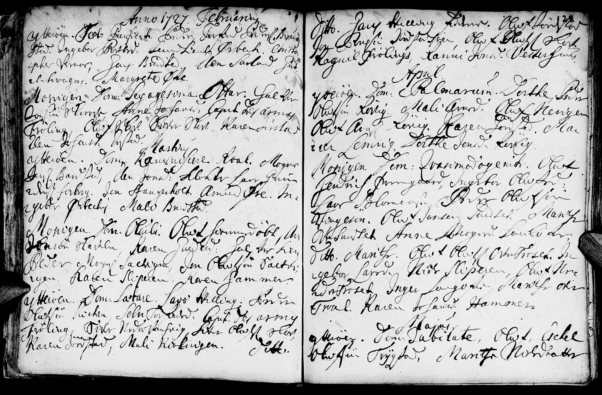 Ministerialprotokoller, klokkerbøker og fødselsregistre - Nord-Trøndelag, SAT/A-1458/722/L0215: Parish register (official) no. 722A02, 1718-1755, p. 28