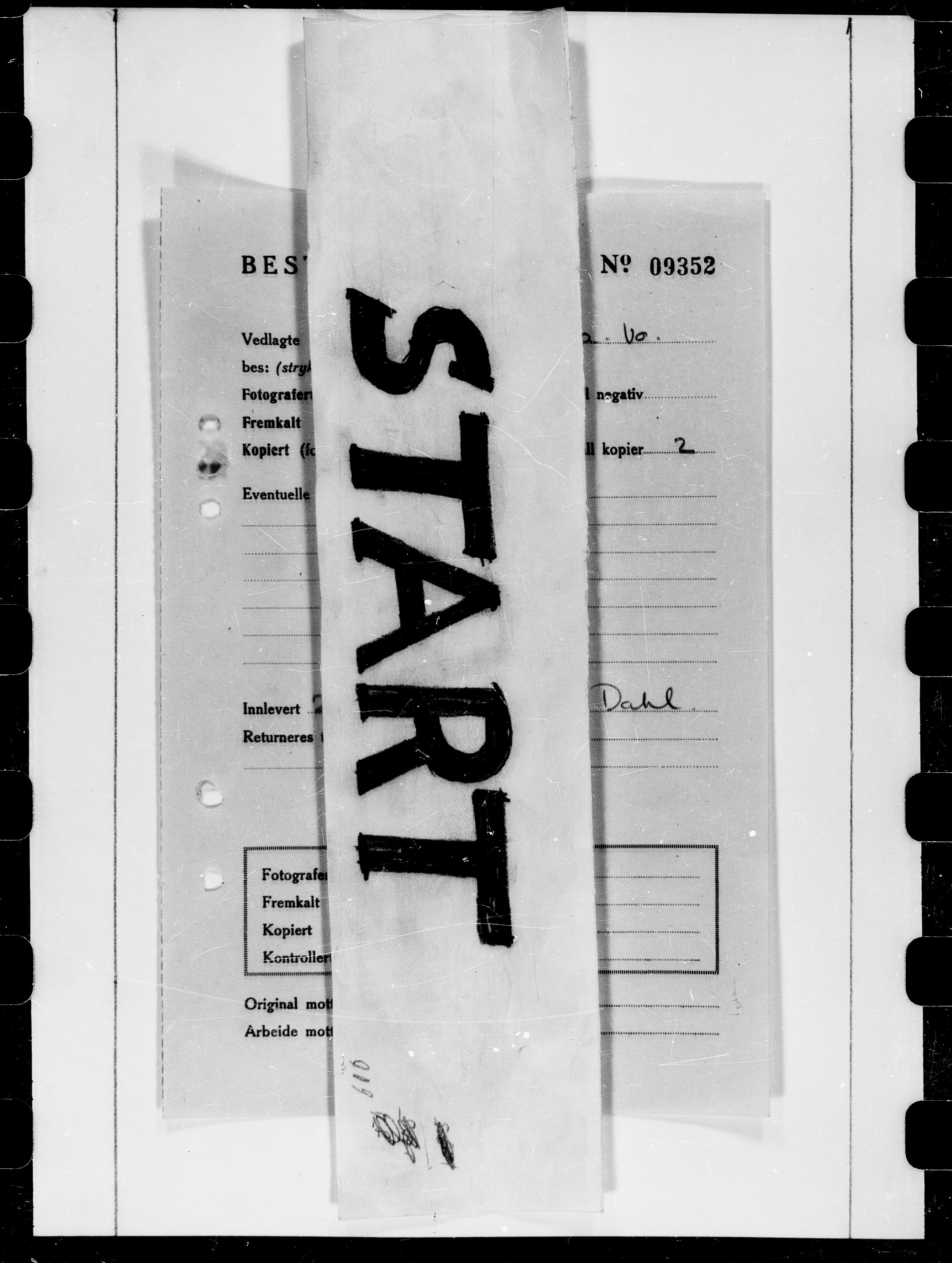 Documents Section, RA/RAFA-2200/V/L0073: Film med FO IIs bestillingsnummer., 1940-1945, p. 532