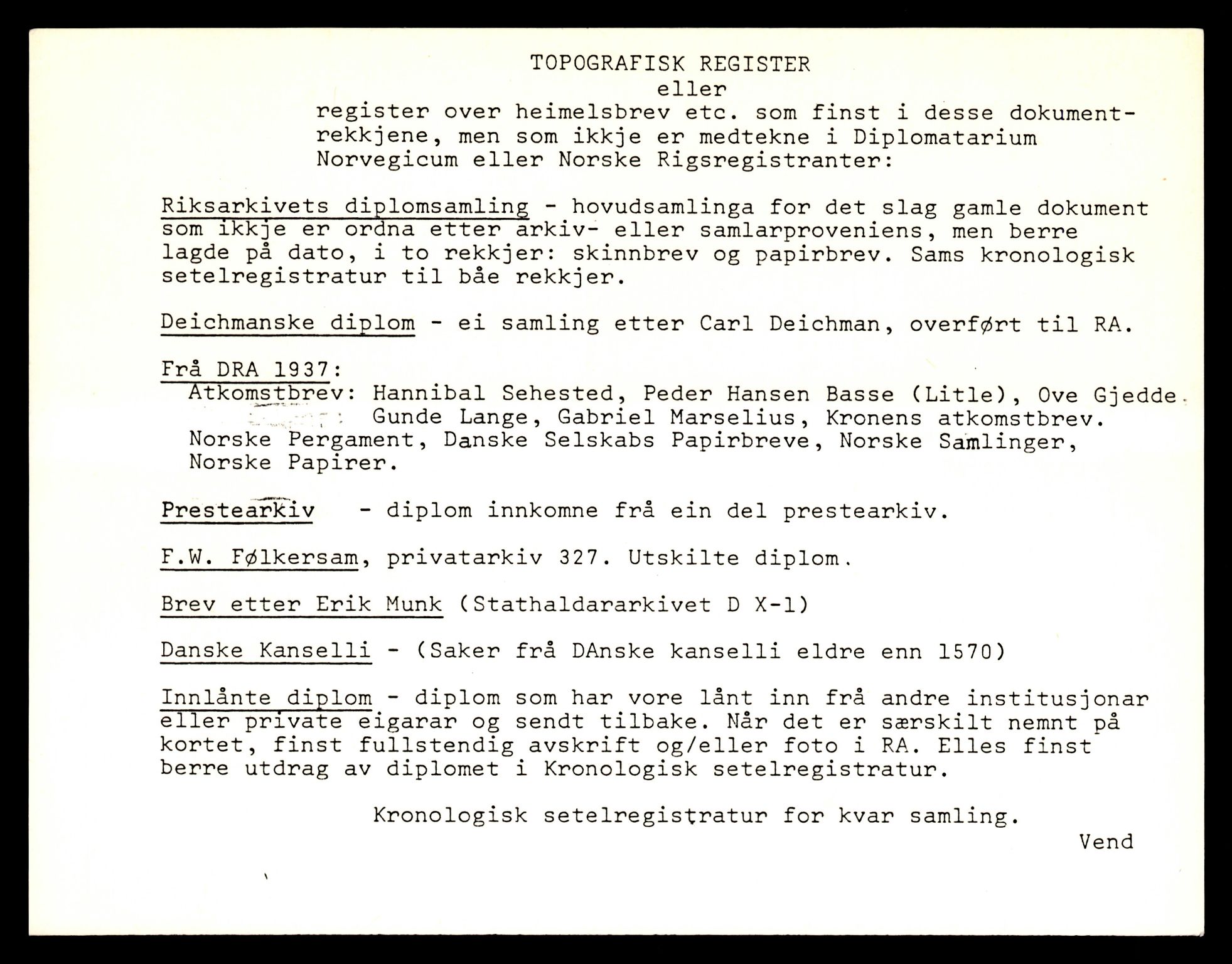 Riksarkivets diplomsamling, AV/RA-EA-5965/F35/F35e/L0024: Registreringssedler Aust-Agder 2, 1400-1700, p. 1