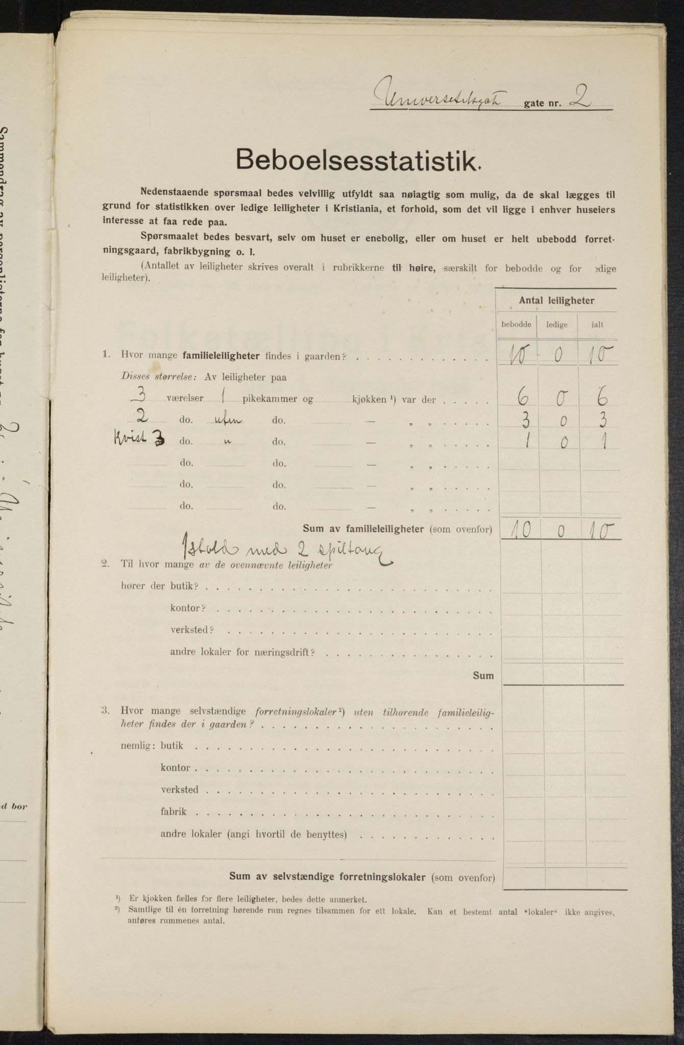 OBA, Municipal Census 1914 for Kristiania, 1914, p. 120966