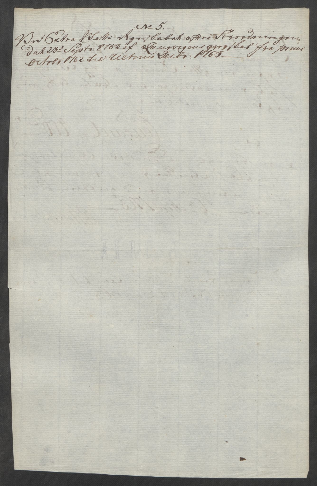 Rentekammeret inntil 1814, Reviderte regnskaper, Fogderegnskap, RA/EA-4092/R33/L2033: Ekstraskatten Larvik grevskap, 1762-1764, p. 140