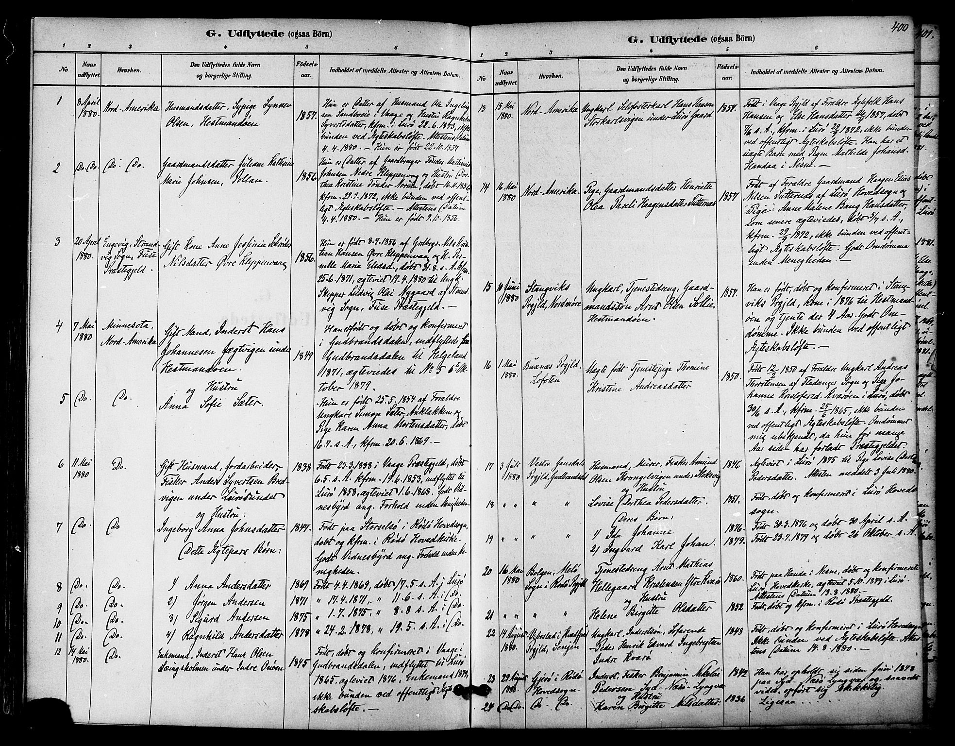 Ministerialprotokoller, klokkerbøker og fødselsregistre - Nordland, SAT/A-1459/839/L0568: Parish register (official) no. 839A05, 1880-1902, p. 400